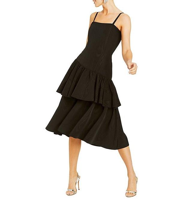 Mestiza New York Cordoba Sleeveless Removable Straps Convertible Removeable Tier Princess Seaming Gown Product Image