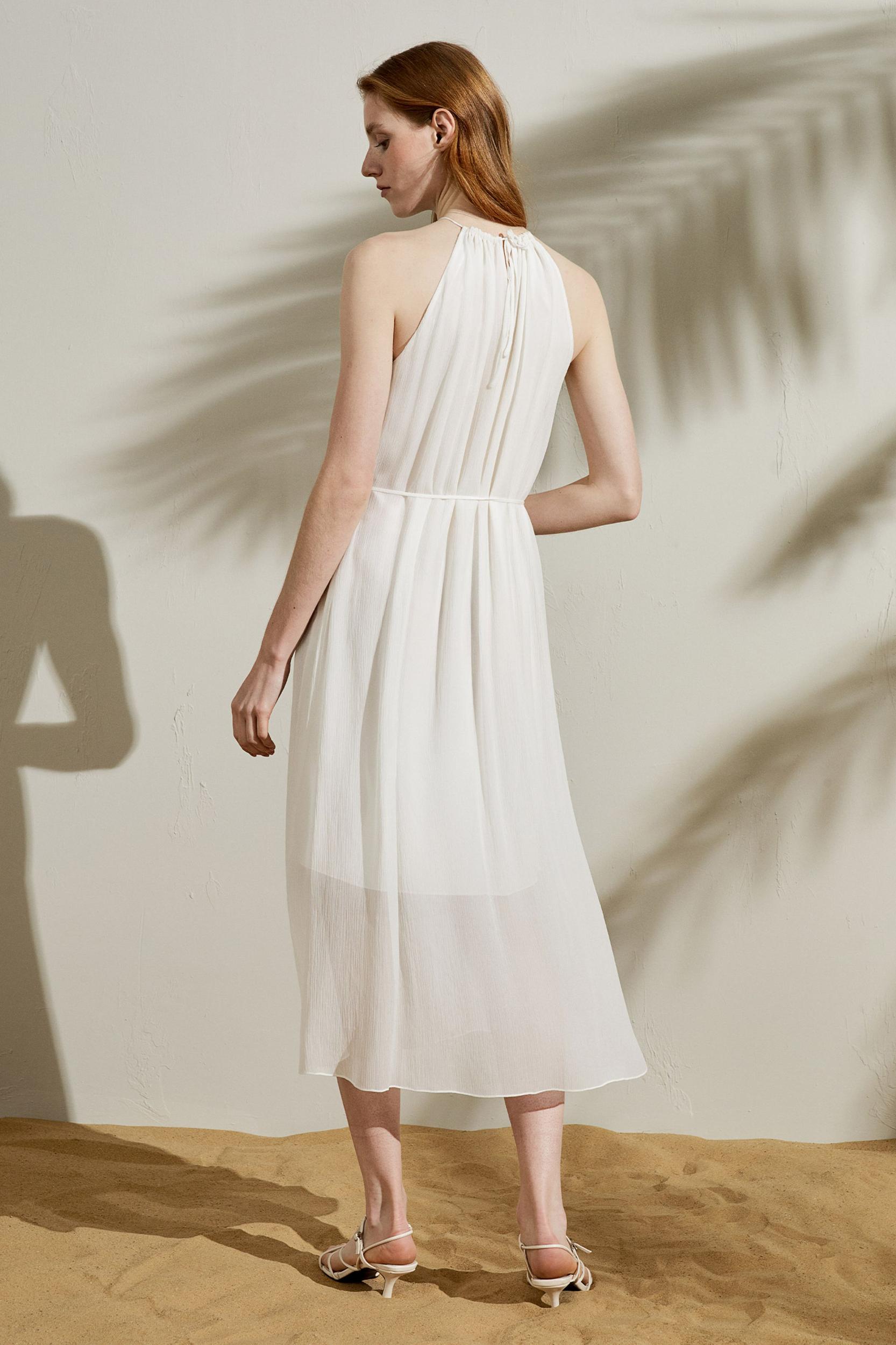 Double-layer Silk Georgette Dress Product Image