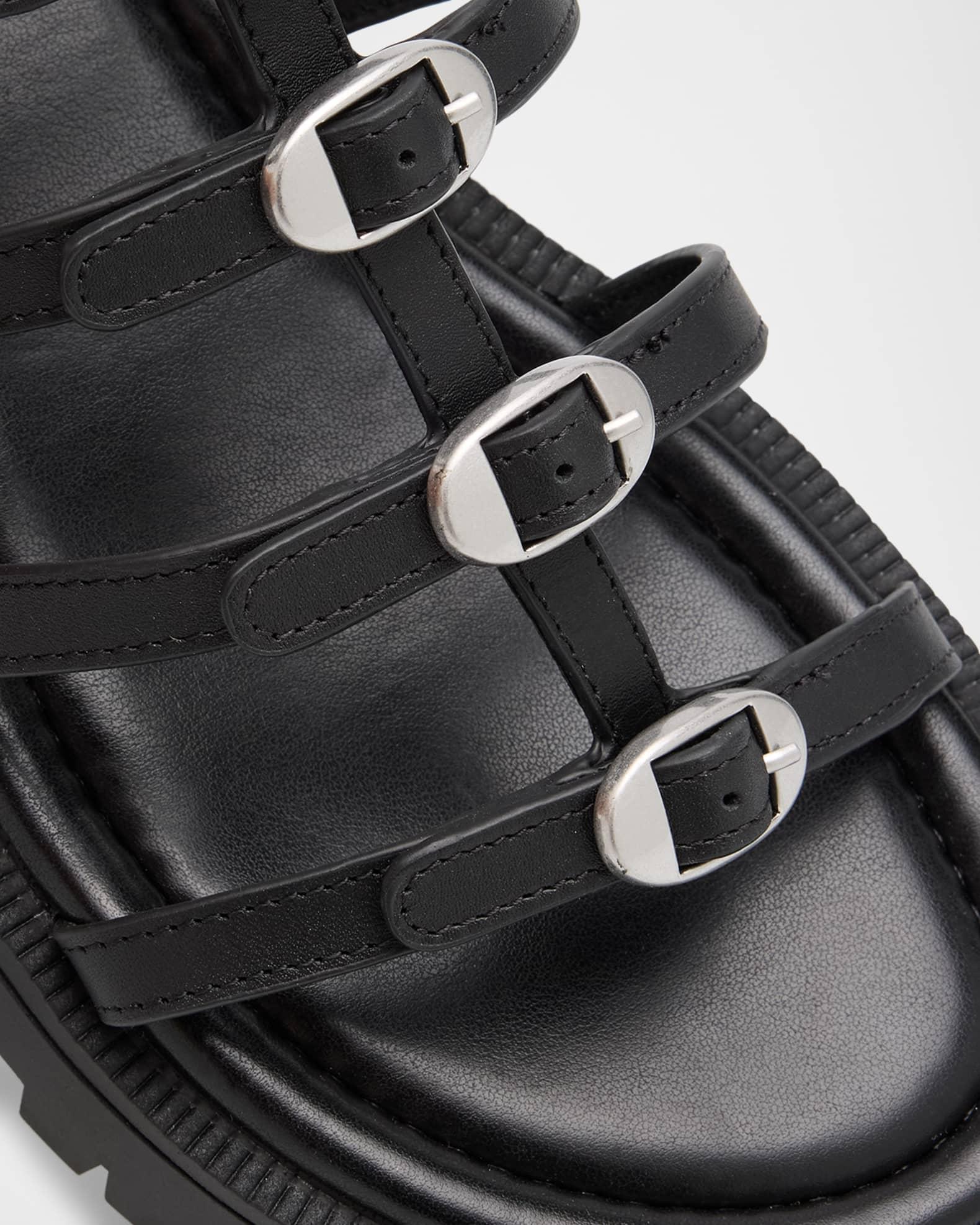 Kiki Leather Gladiator Sandals Product Image