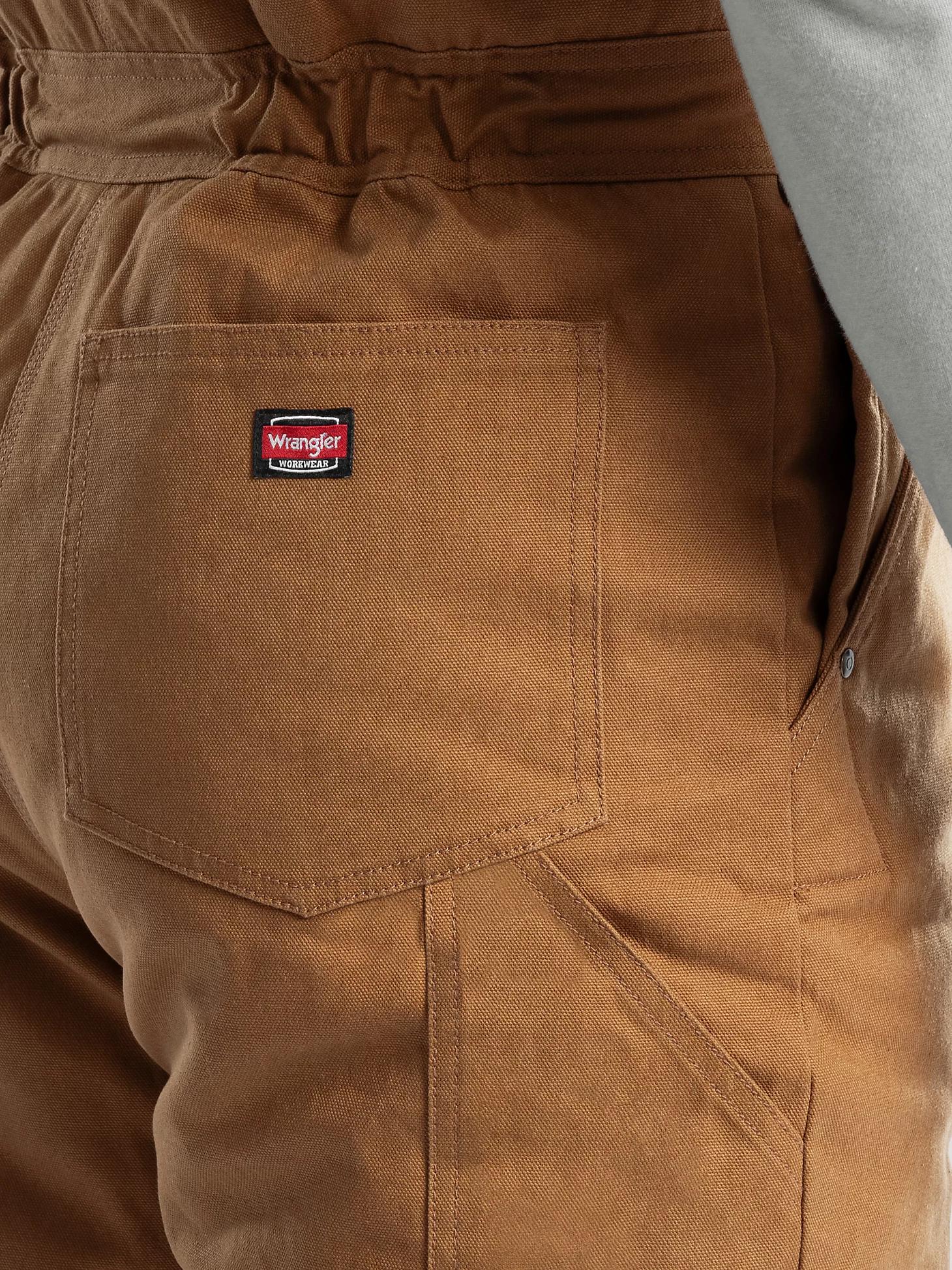 Men's Workwear Insulated Flex Duck Overalls in Rubber Product Image