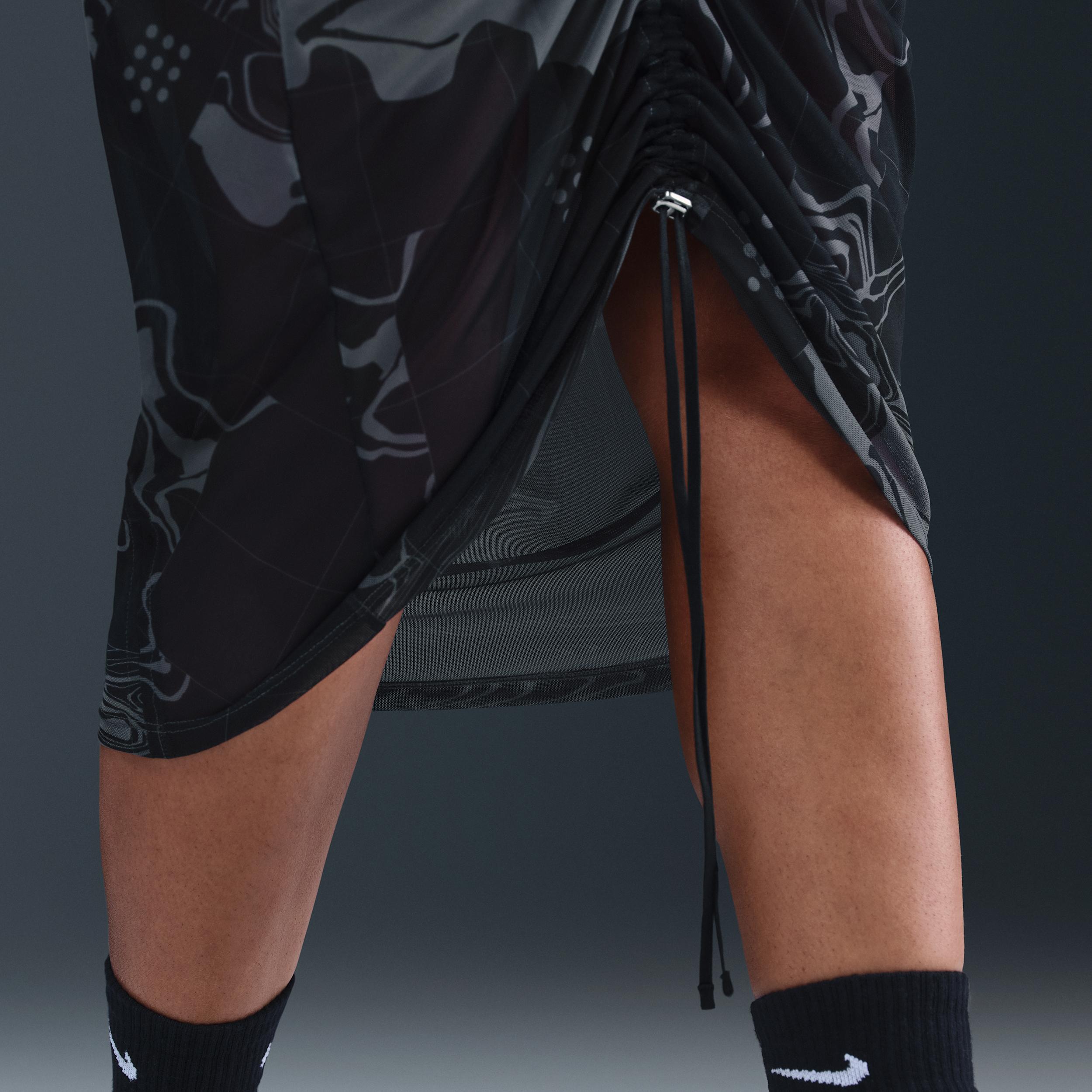 Nike Womens Serena Williams Design Crew Mesh Midi Dress | HM4952-084 Product Image