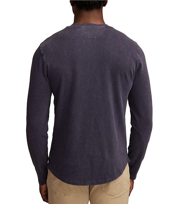 Lucky Brand Weekend Henley Neck Long Sleeve Slub Jersey T-Shirt Product Image