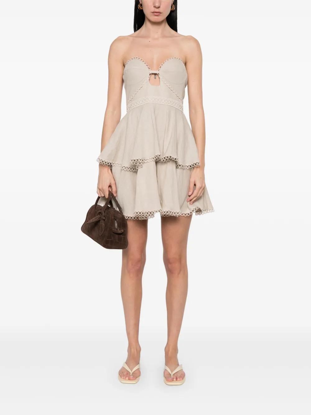 ruffled mini dress Product Image