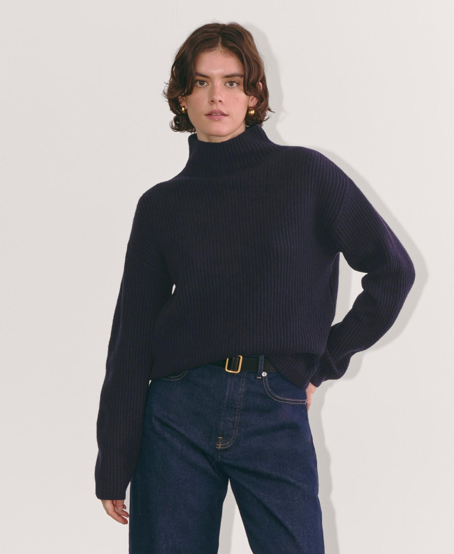 Womens Fisherman Turtleneck in Wool Cashmere Sweater by Everlane Product Image