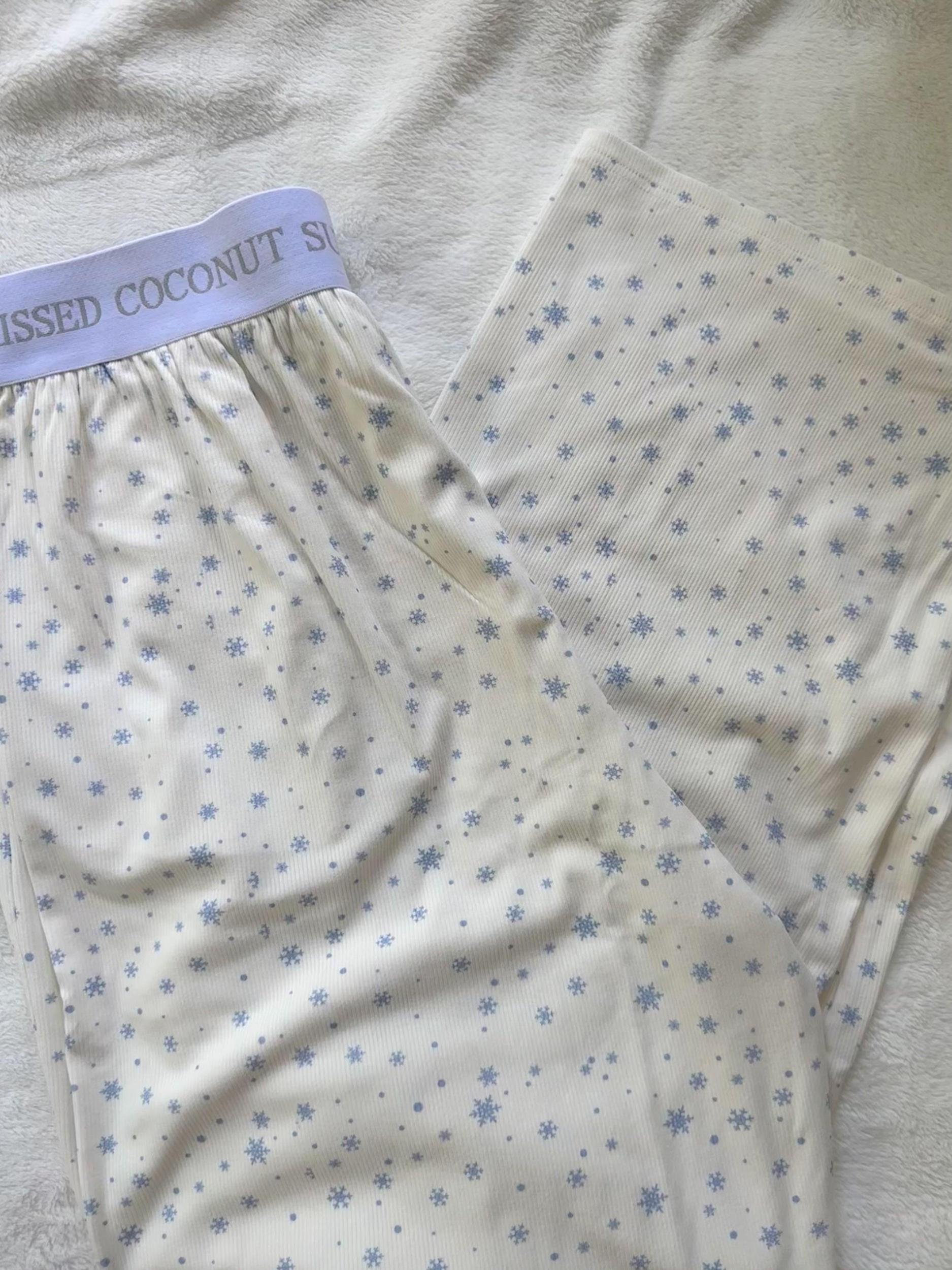 Snowflake Sunkissedcoconut Pajama Pants Product Image