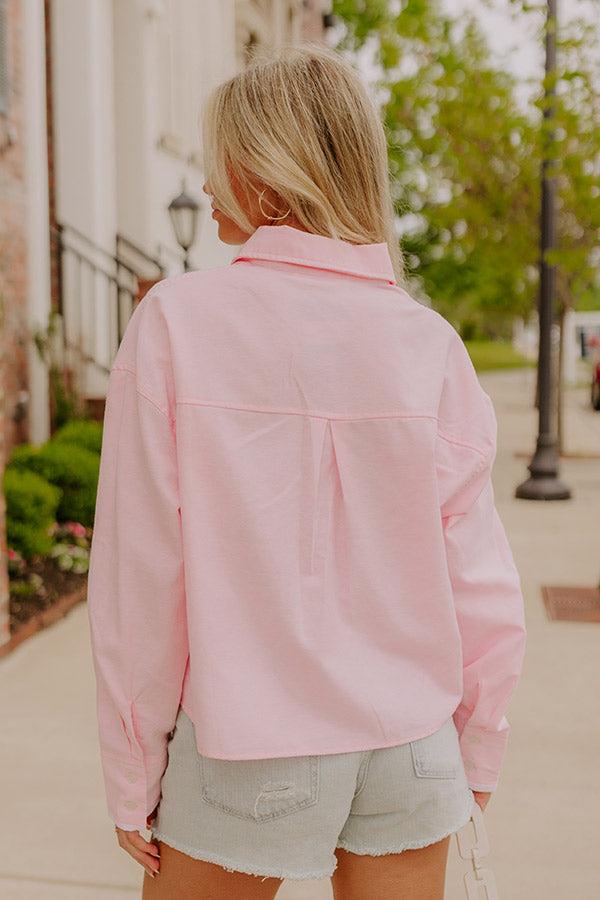 Savvy Chic Button Down Top Product Image