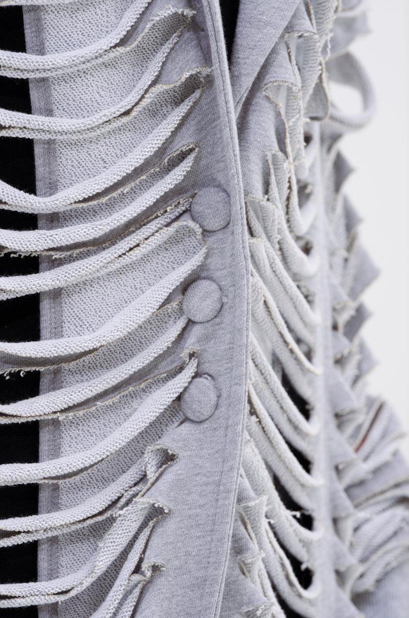 CUT IT OUT FRENCH TERRY TRENCH Product Image