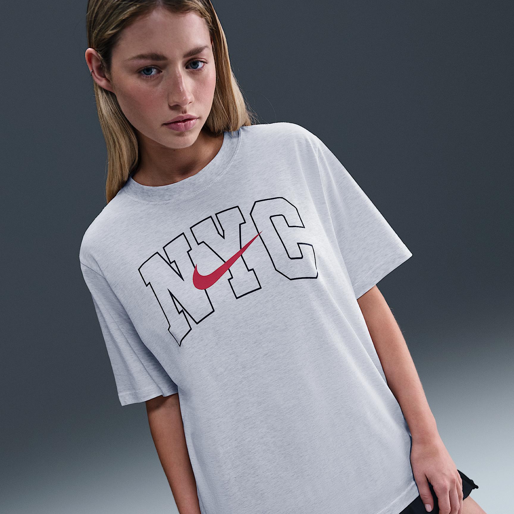 Womens Nike Sportswear Essential Graphic T-Shirt | IB8925-051 Product Image