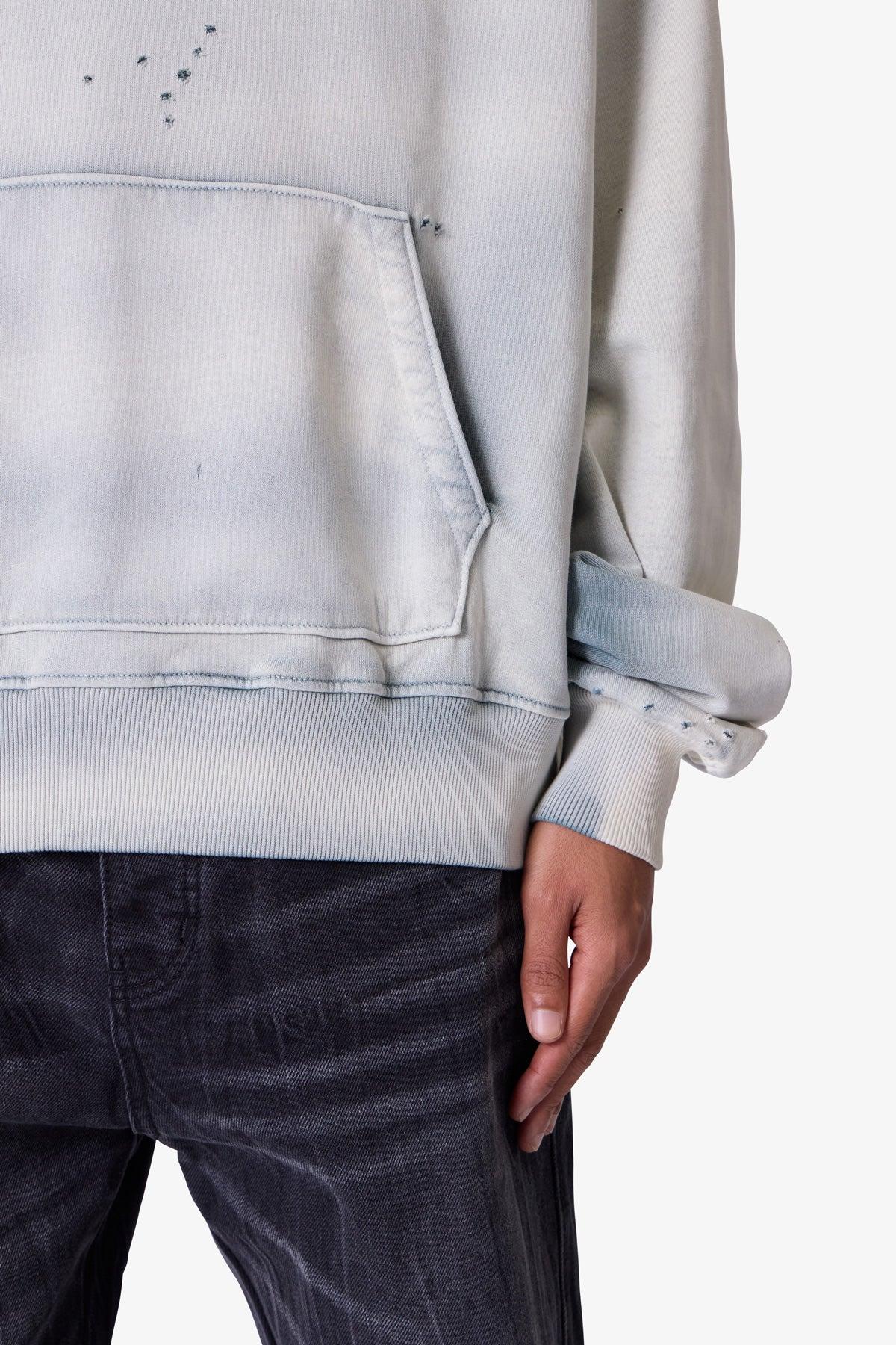 Sprayed Hoodie - Blue Product Image