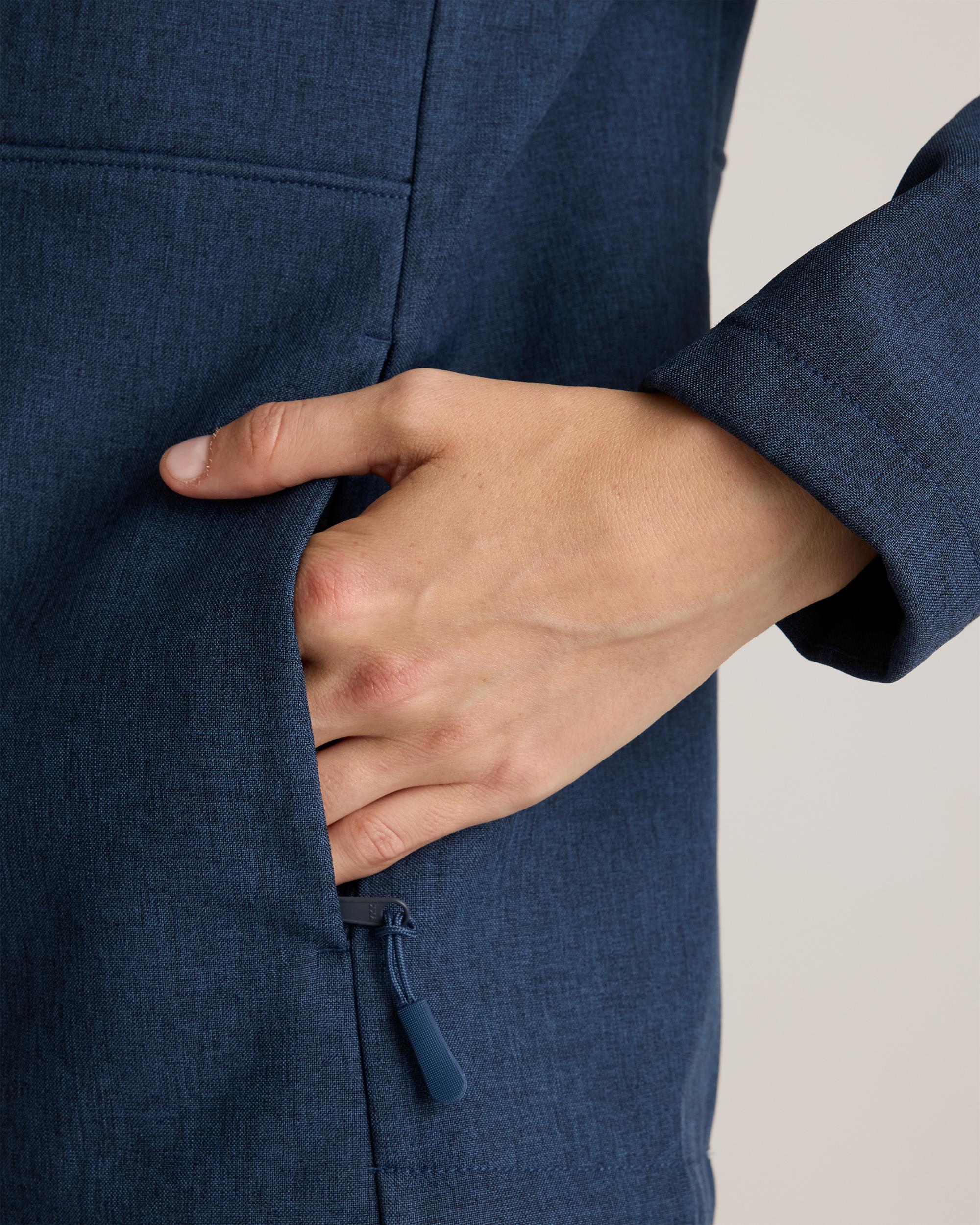 Quince | Women's Softshell Fleece-Lined Full-Zip Jacket Recycled Polyester Product Image