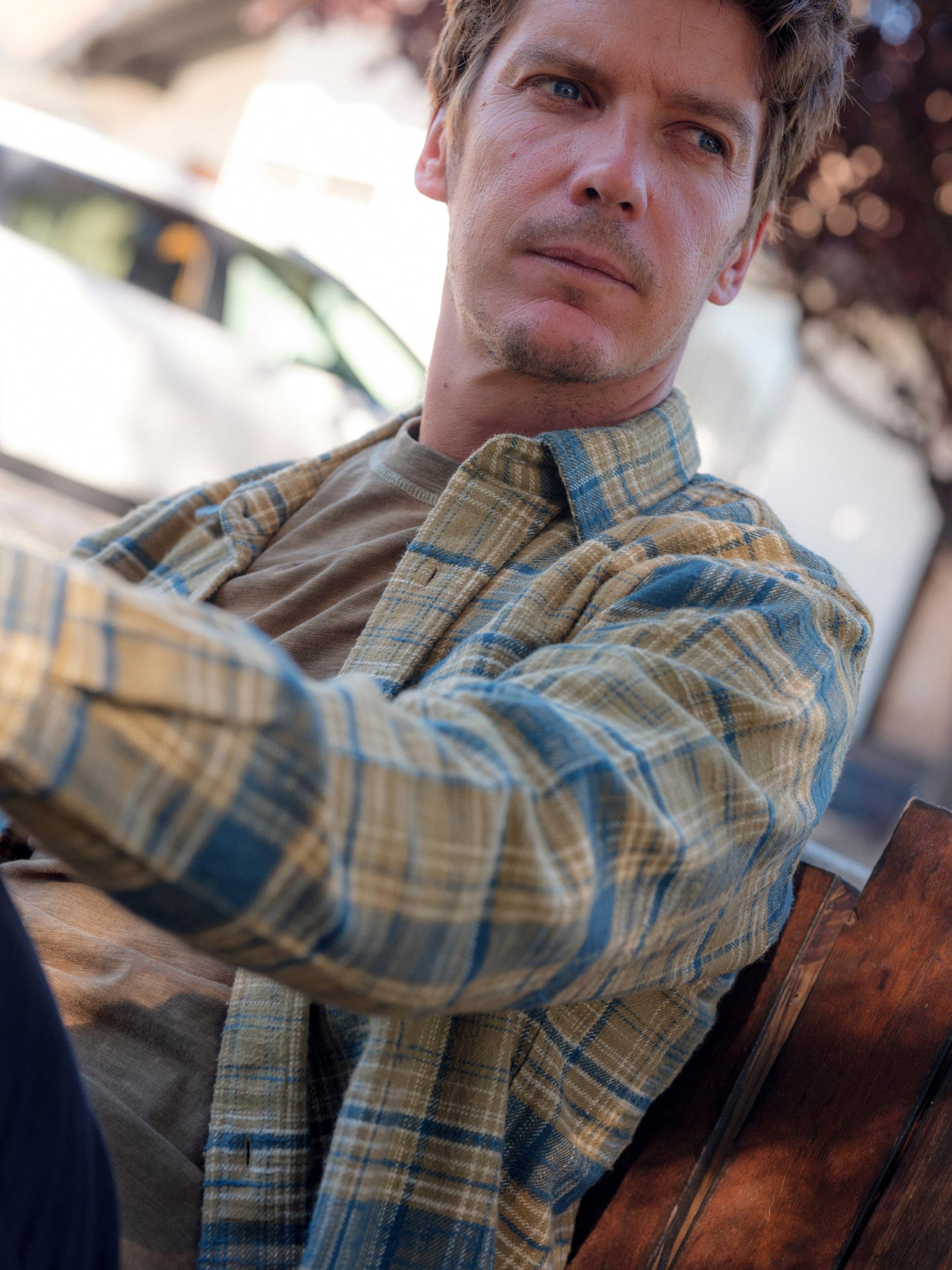 Vintage Slub Twill Shirt - Olive Pine Product Image