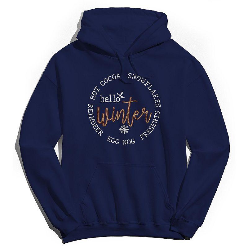 Men's A Very Merry Winter Fleece Sweatshirt, Adult Unisex,  Product Image