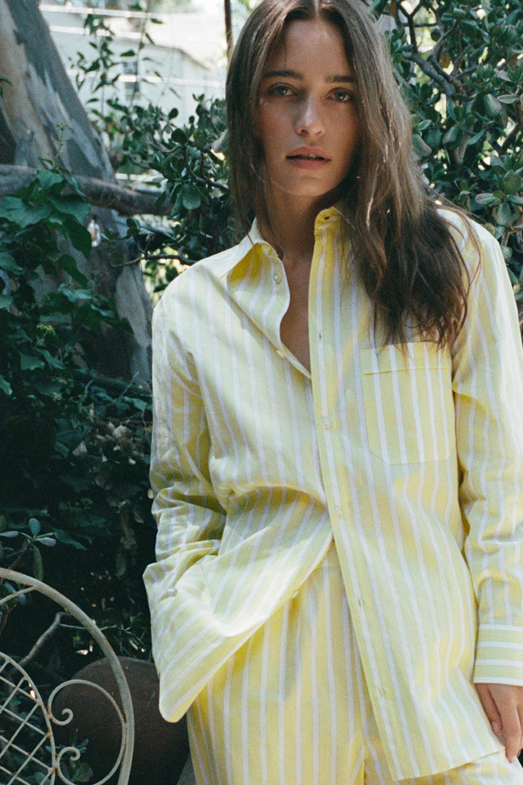 STRIPED PAJAMA PANTS Product Image