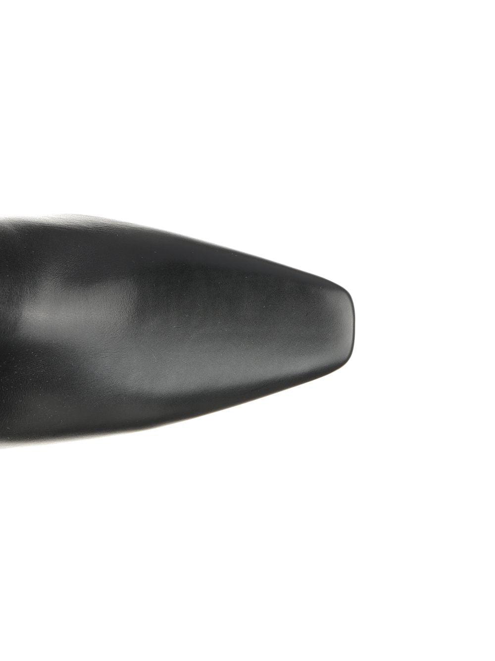 SAINT LAURENT Rainer 75 Patent Leather Ankle Boots In Black Product Image