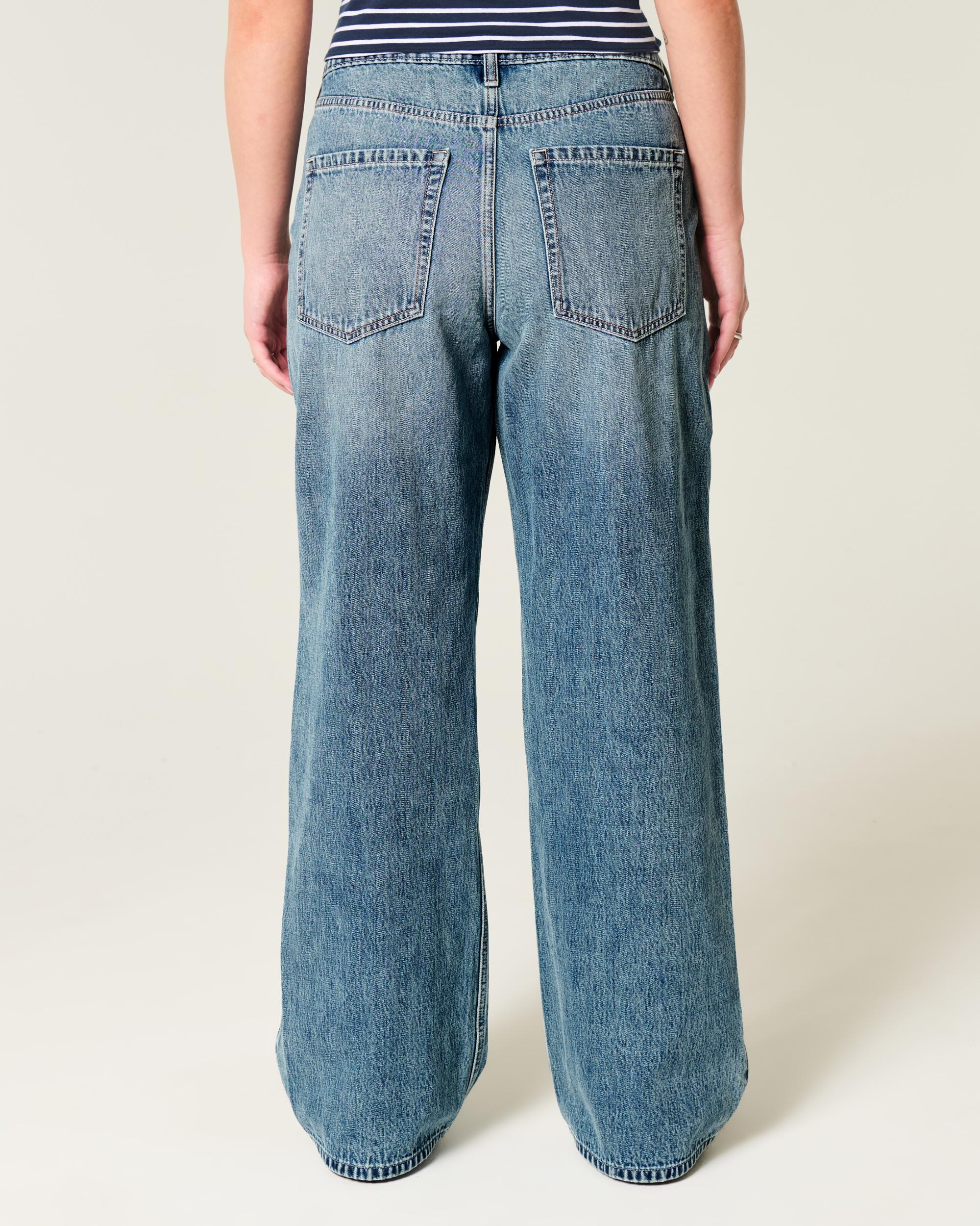 High-Rise Baggy Jeans Product Image