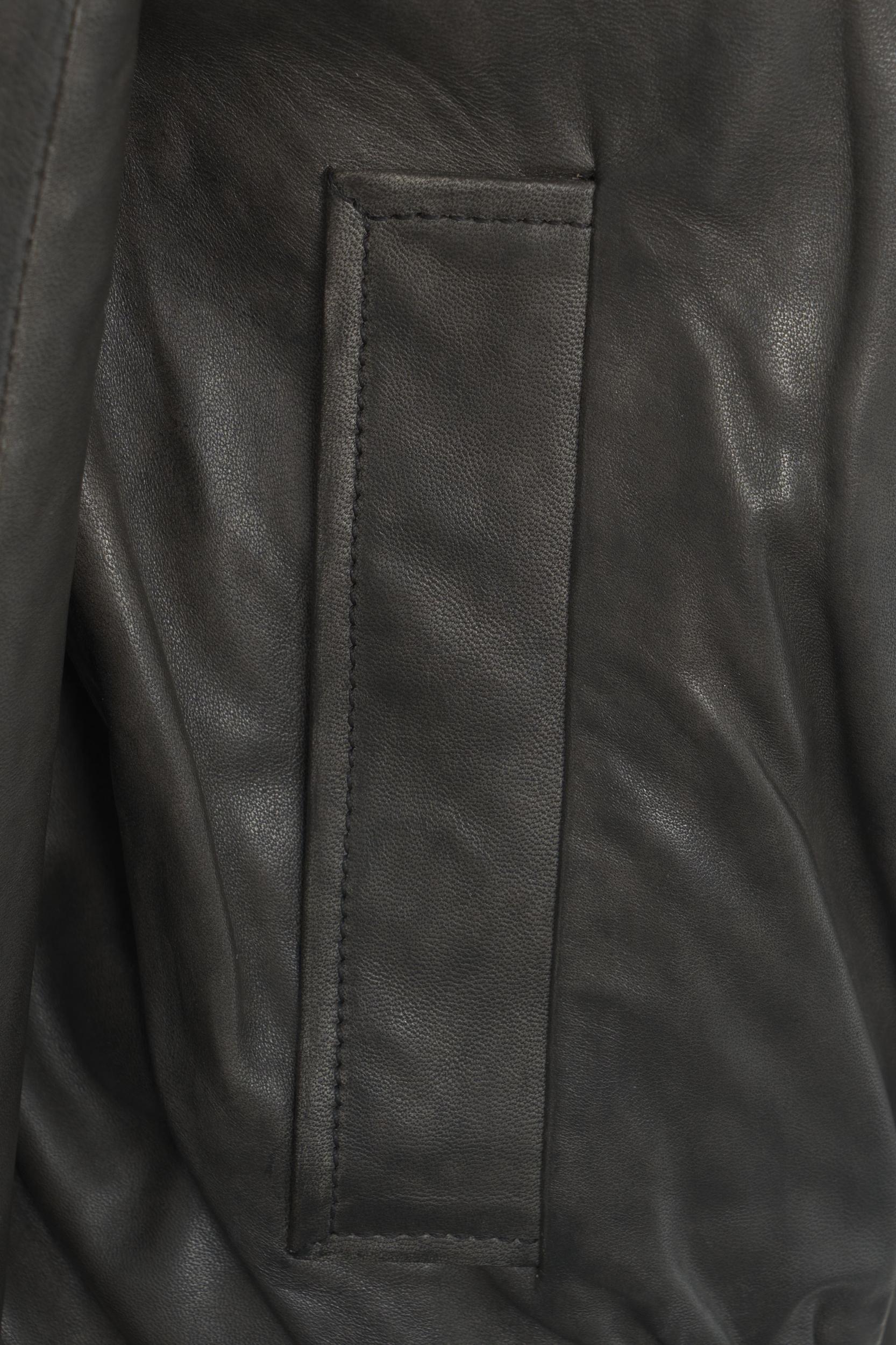Leather bomber jacket 'Lato' Product Image