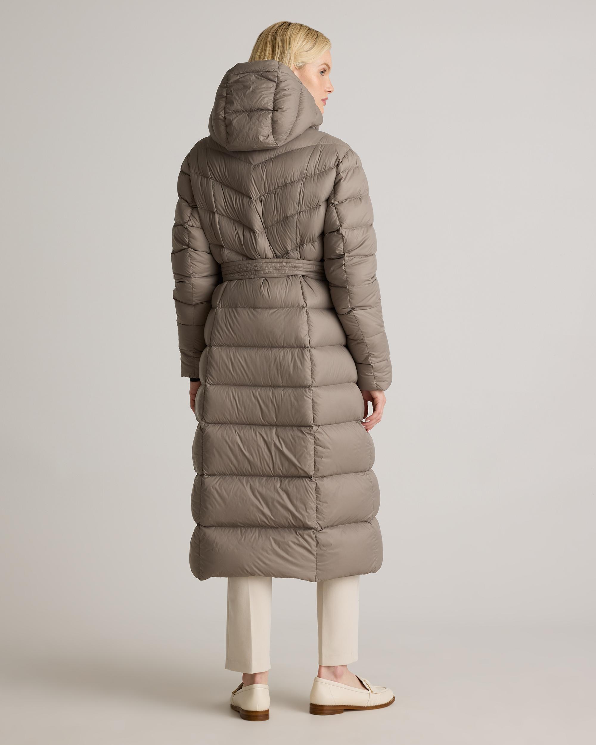 Quince | Women's Responsible Down Belted Puffer Maxi Coat Size XS, Recycled Polyester Product Image