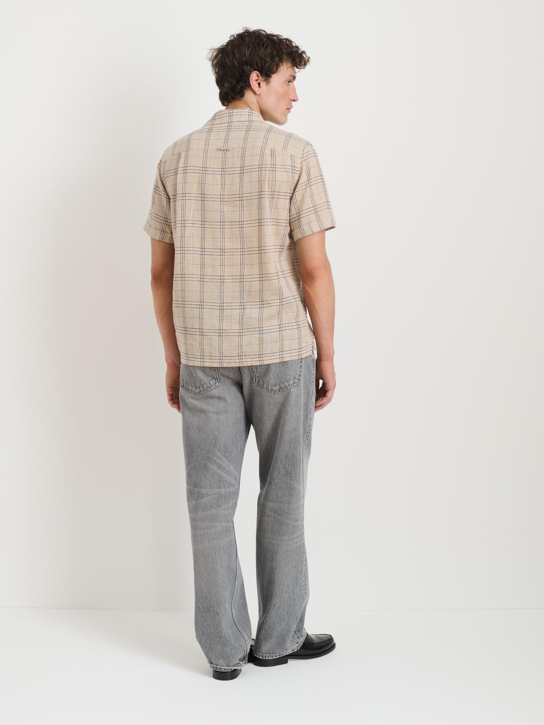 Camp Shirt In Flax Plaid Product Image