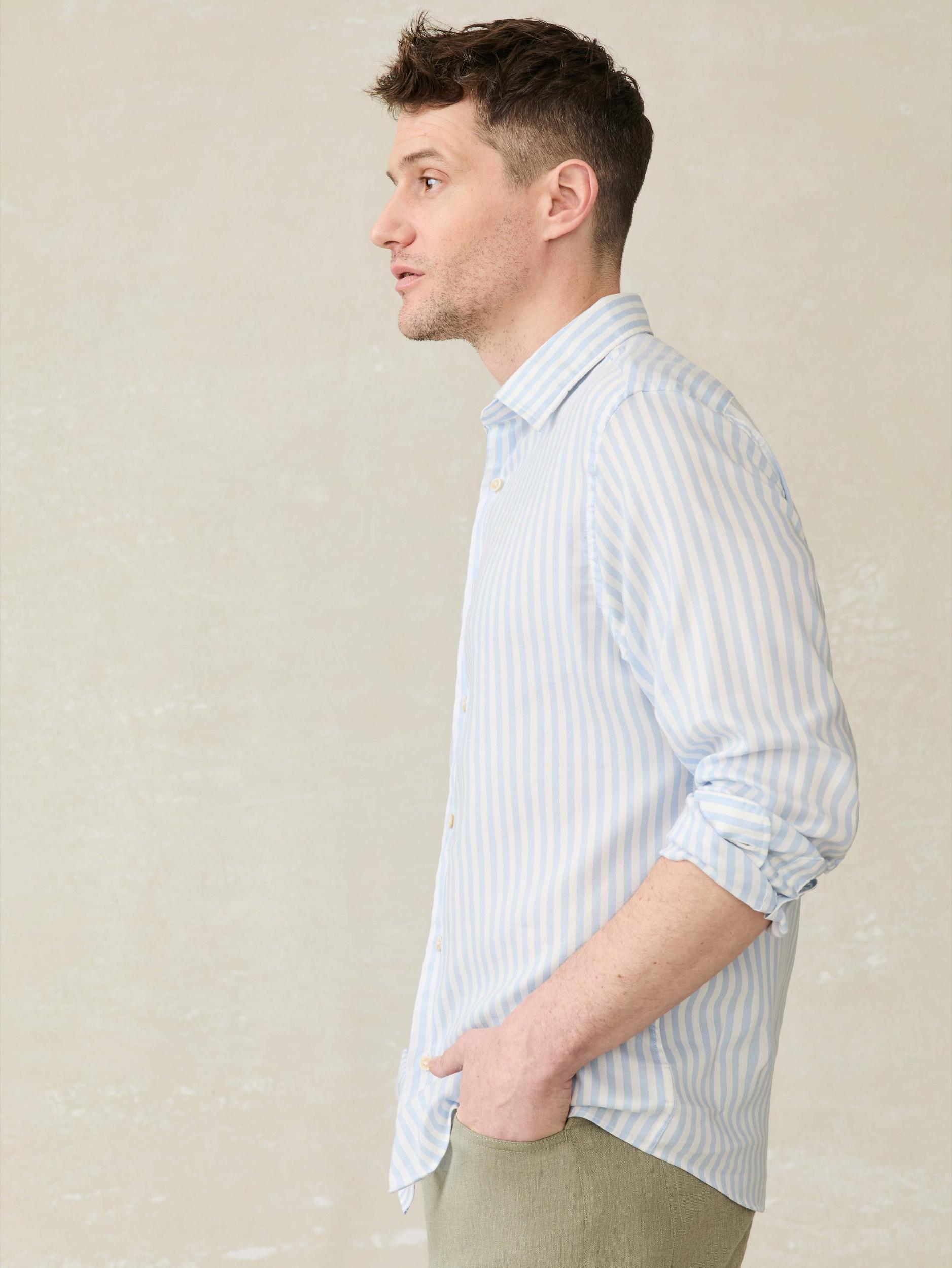 Movement™ Monterey Shirt - Blue Cape Stripe Male Product Image