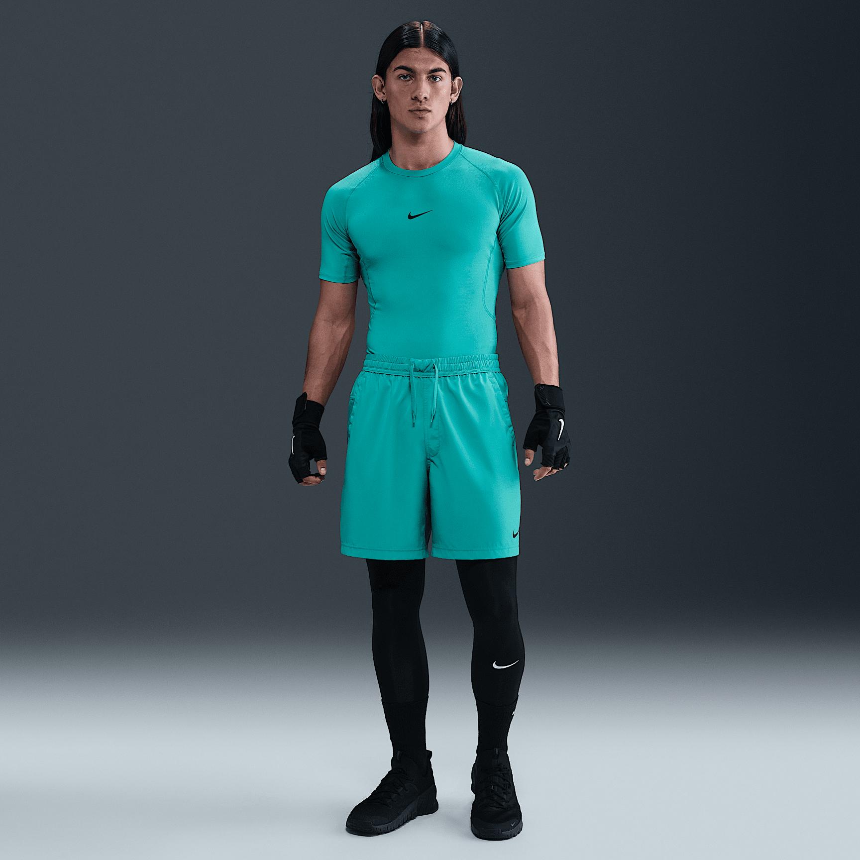 Mens Nike Pro Dri-FIT Tight Short-Sleeve Fitness Top Product Image