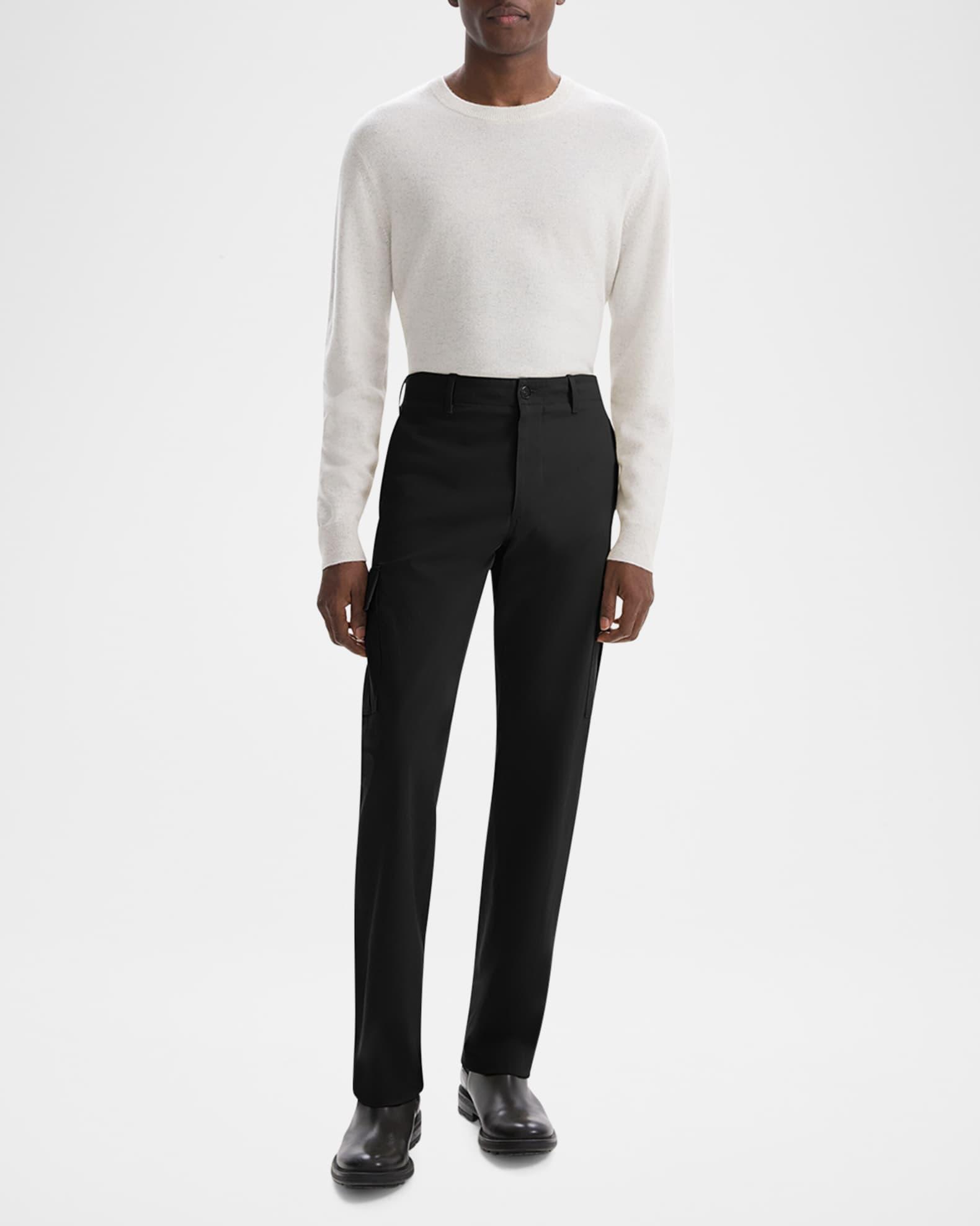 Mens Stretch-Cotton Cargo Trousers Product Image