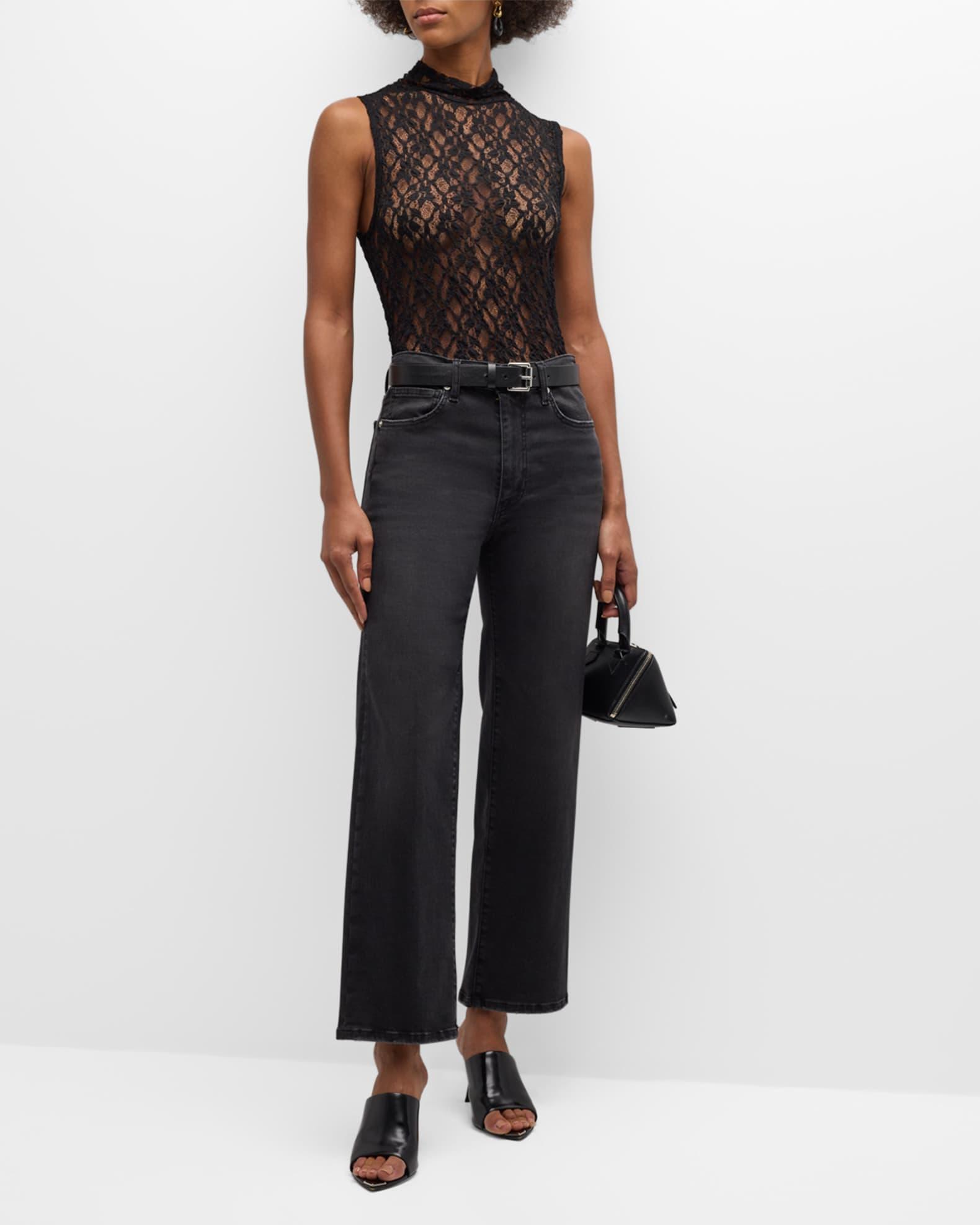 Le Sleek Straight Jeans Product Image