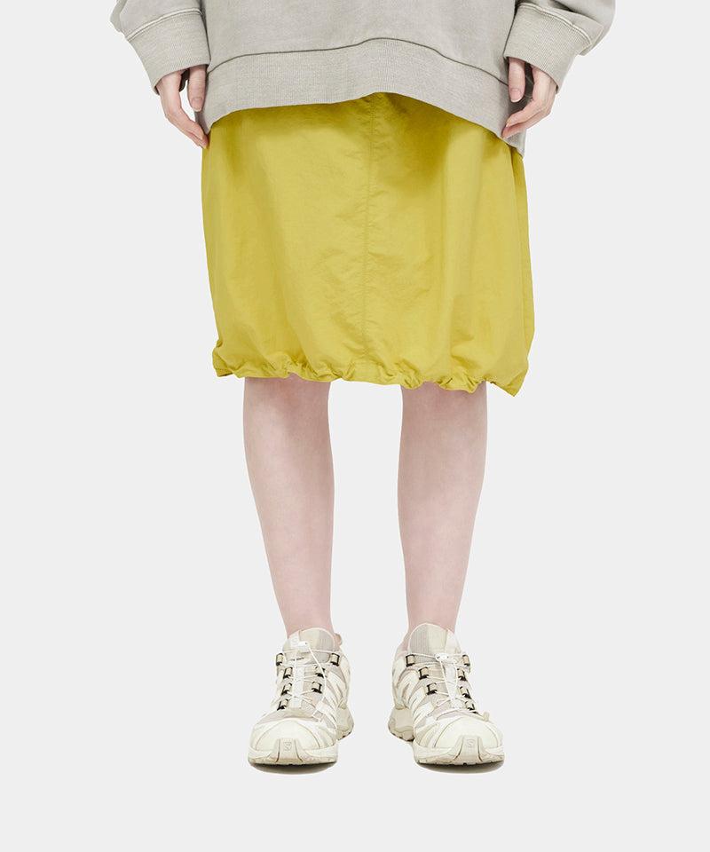 Nylon Packable Midi Skirt Female Product Image