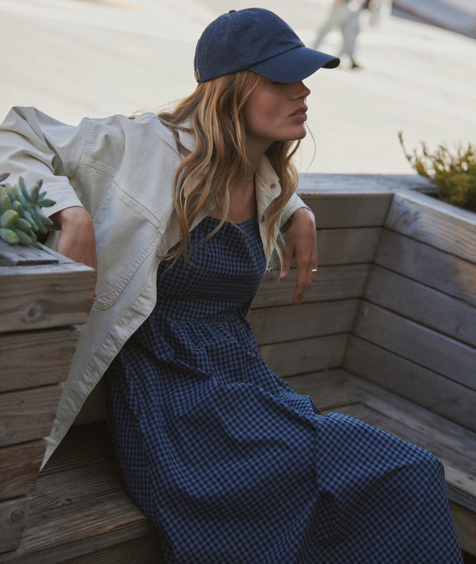 Demi Poplin Midi Dress Product Image