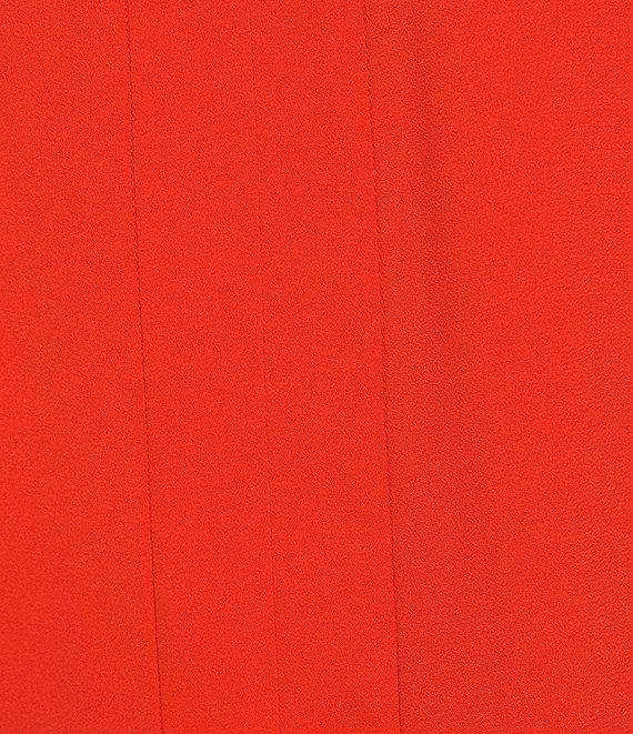 Kasper Crepe V-Neck Sleeveless Blouse Product Image