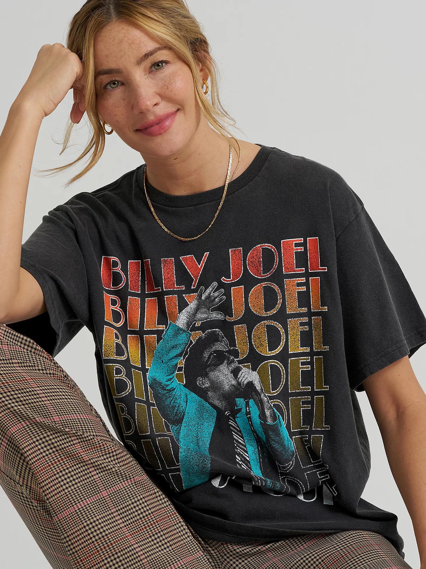 Women's Billy Joel Graphic Tee | Women's Tops & Tees | Lee® Product Image