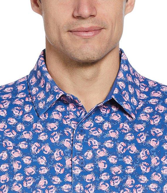 Callaway Novelty Crab Printed Short Sleeve Golf Polo Shirt Product Image