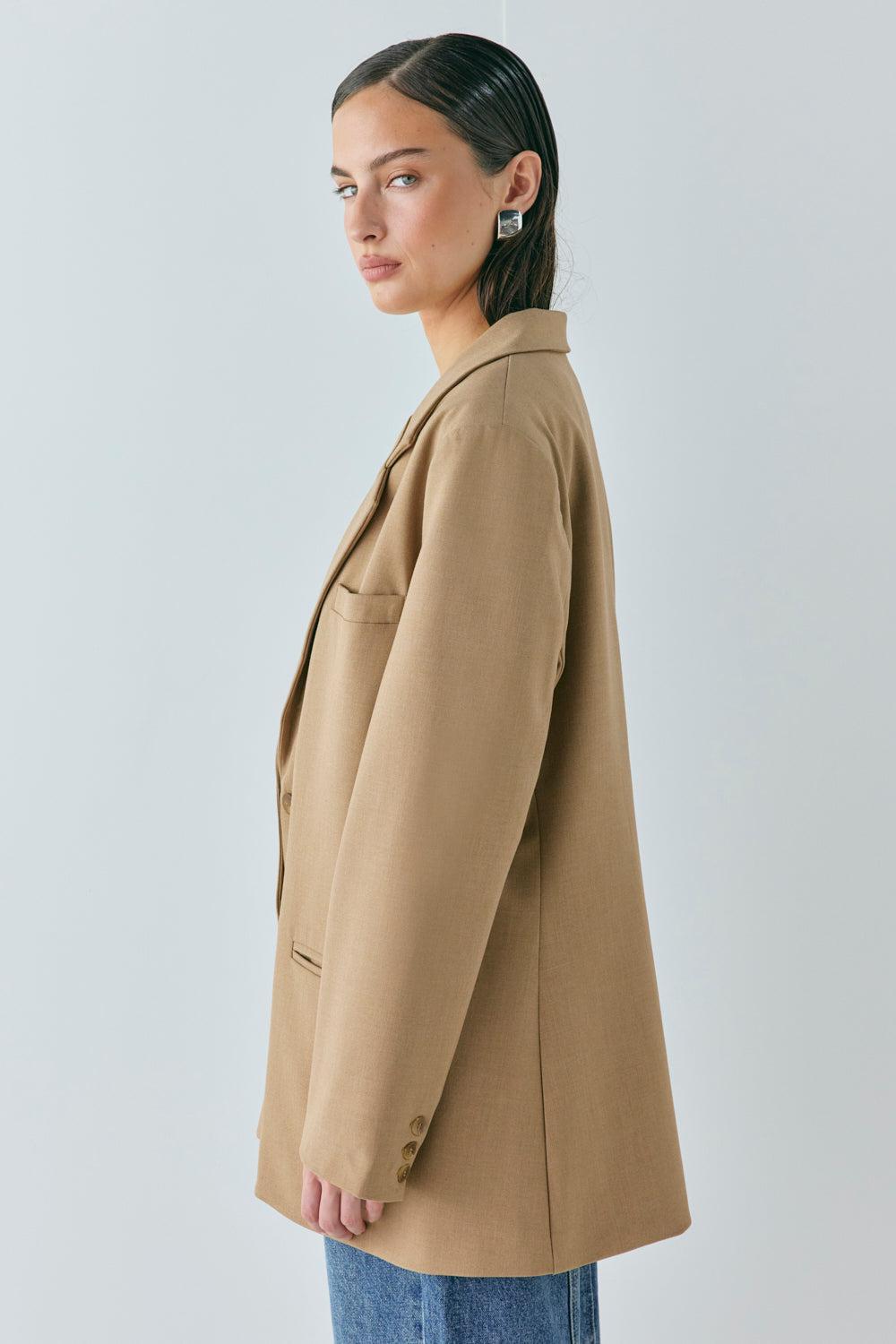 Sayna Blazer Latte Product Image