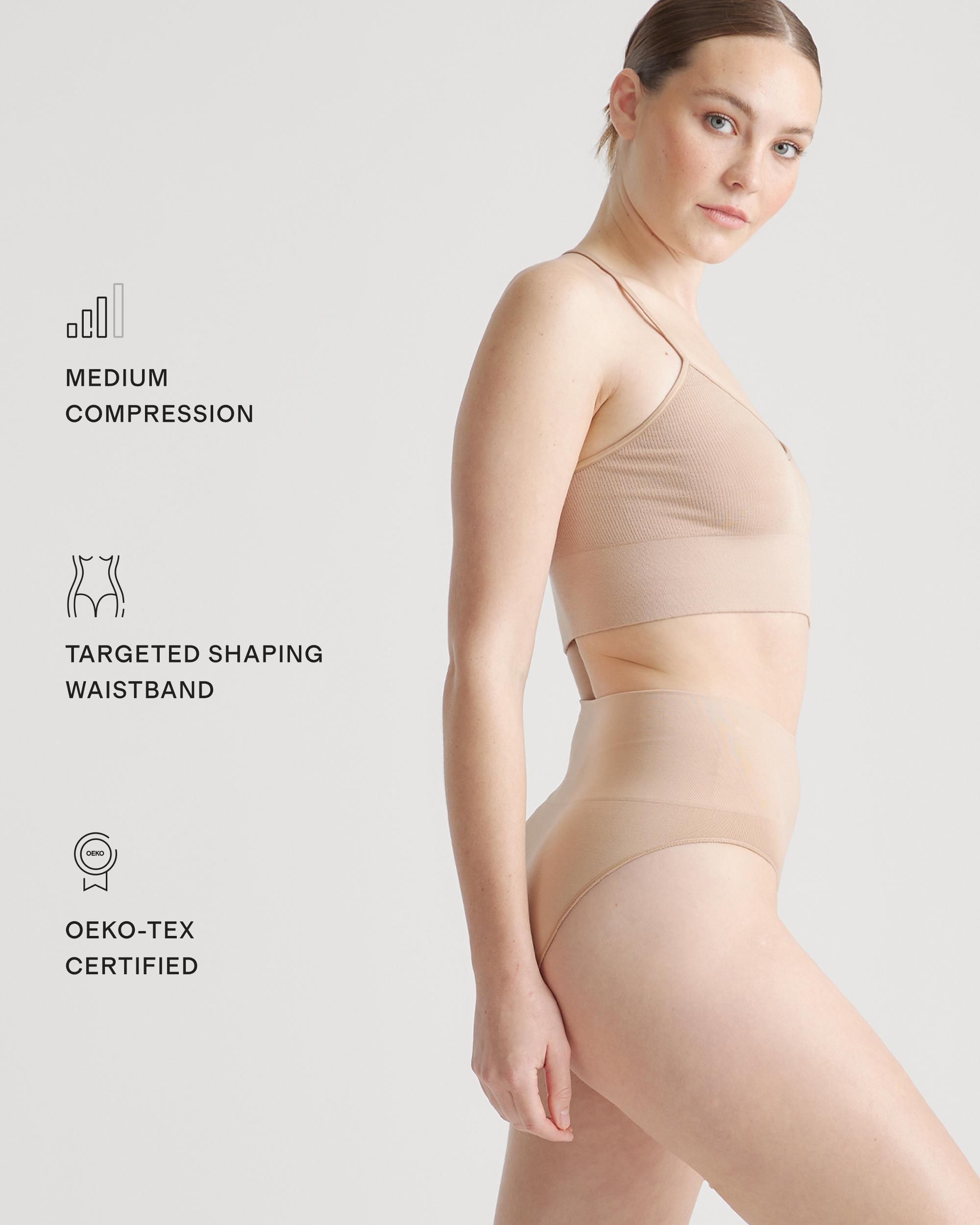 Quince | Women's Shaping High-Waisted Brief Size XL, Nylon/Spandex Product Image