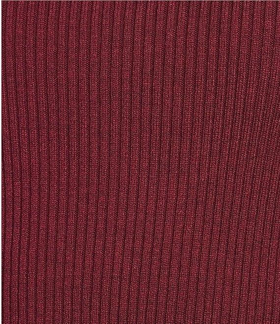 GB Short Sleeve Ruffle Trim Sweater Product Image