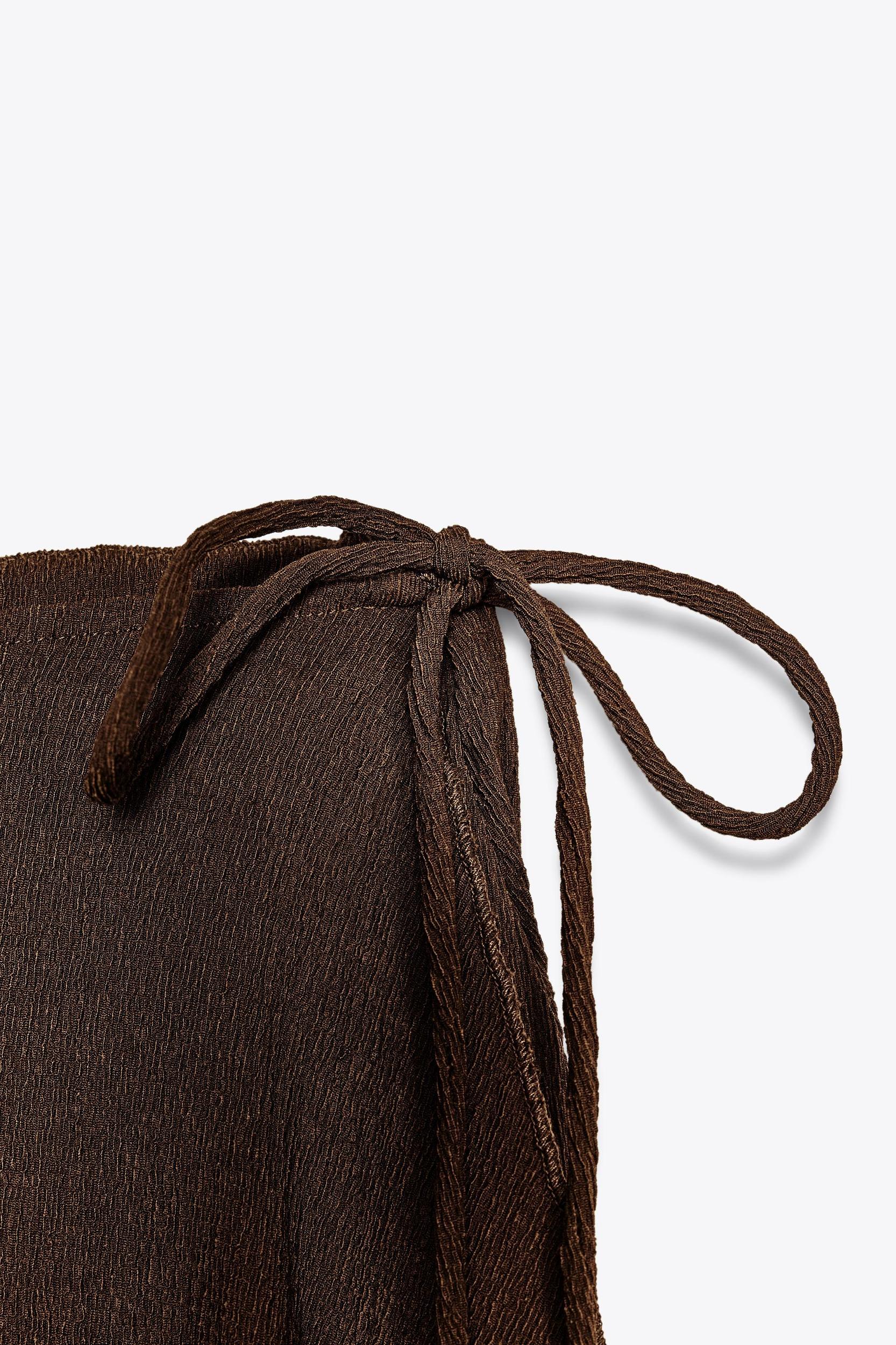 TEXTURED PAREO PANTS Product Image