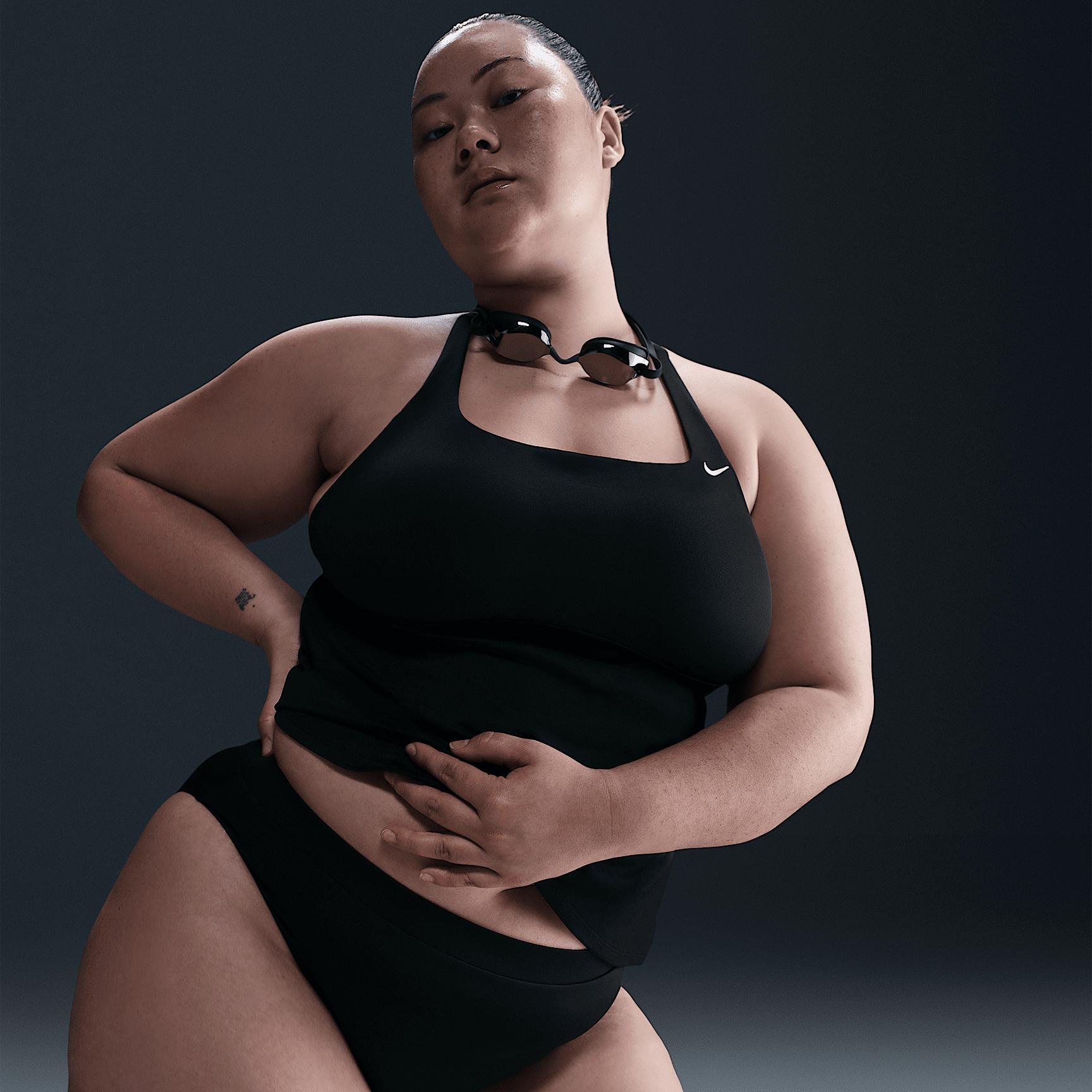 Nike Women's Swim Essential High-Waisted Bottoms (Extended Sizing) Product Image