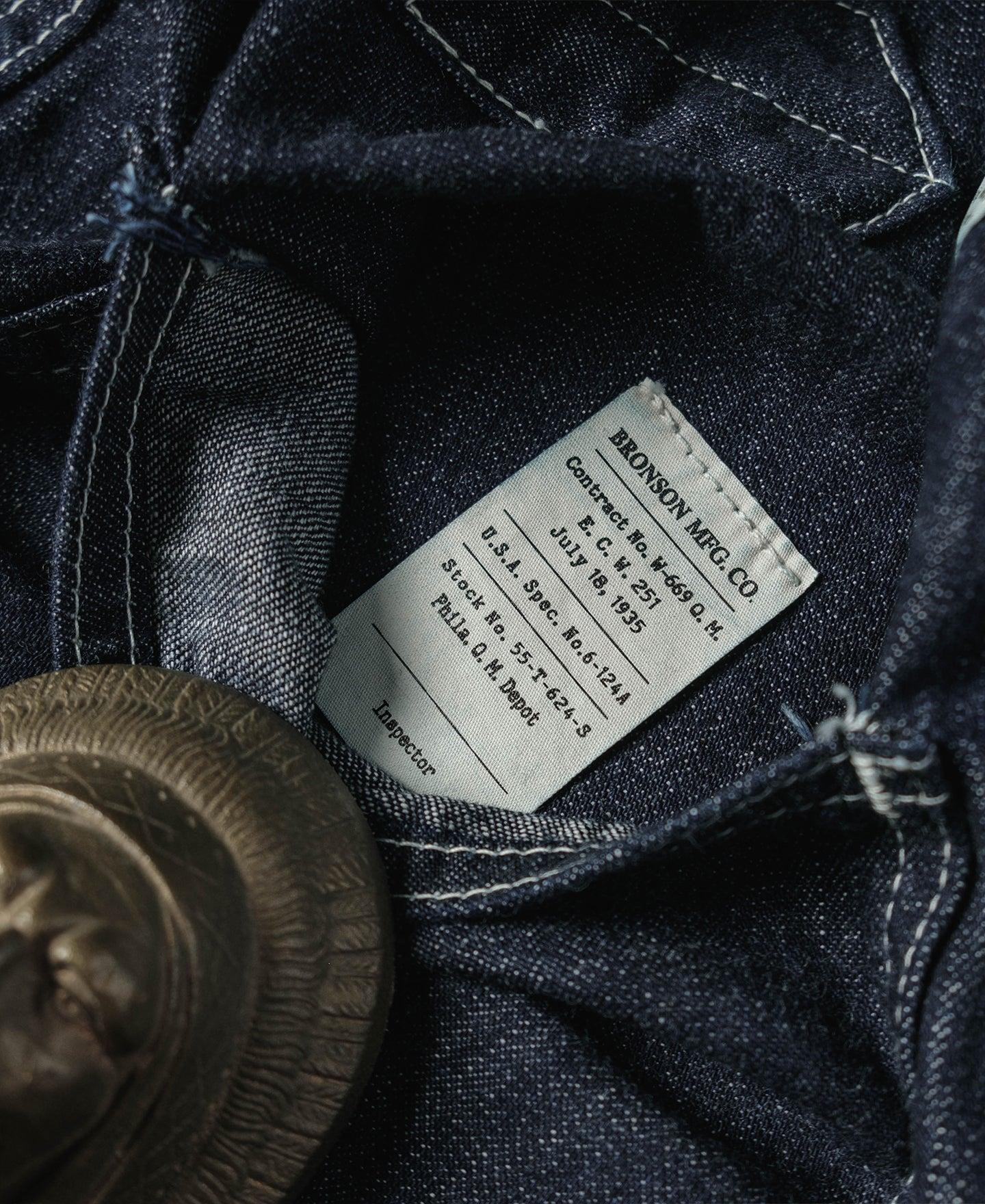 1935 US Army CCC Fatigue Dungaree Product Image