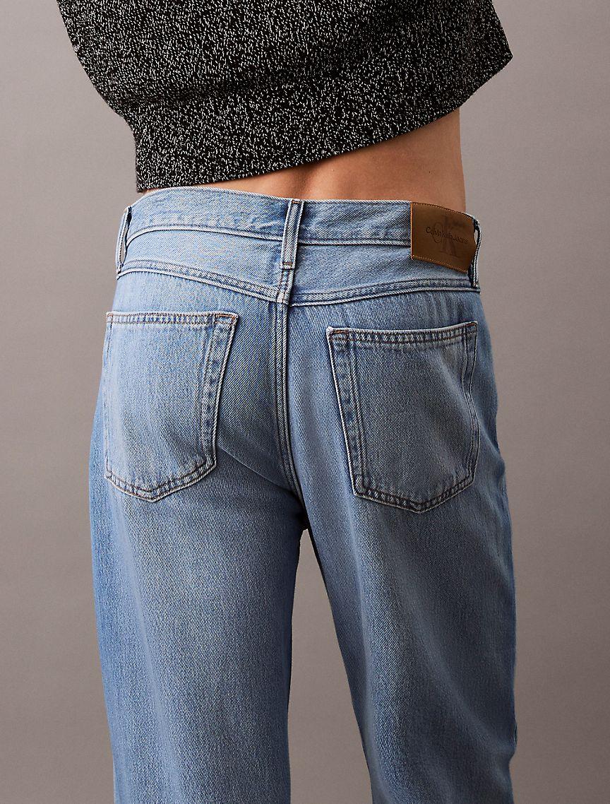 90s Straight Tencel Blend Jeans Product Image