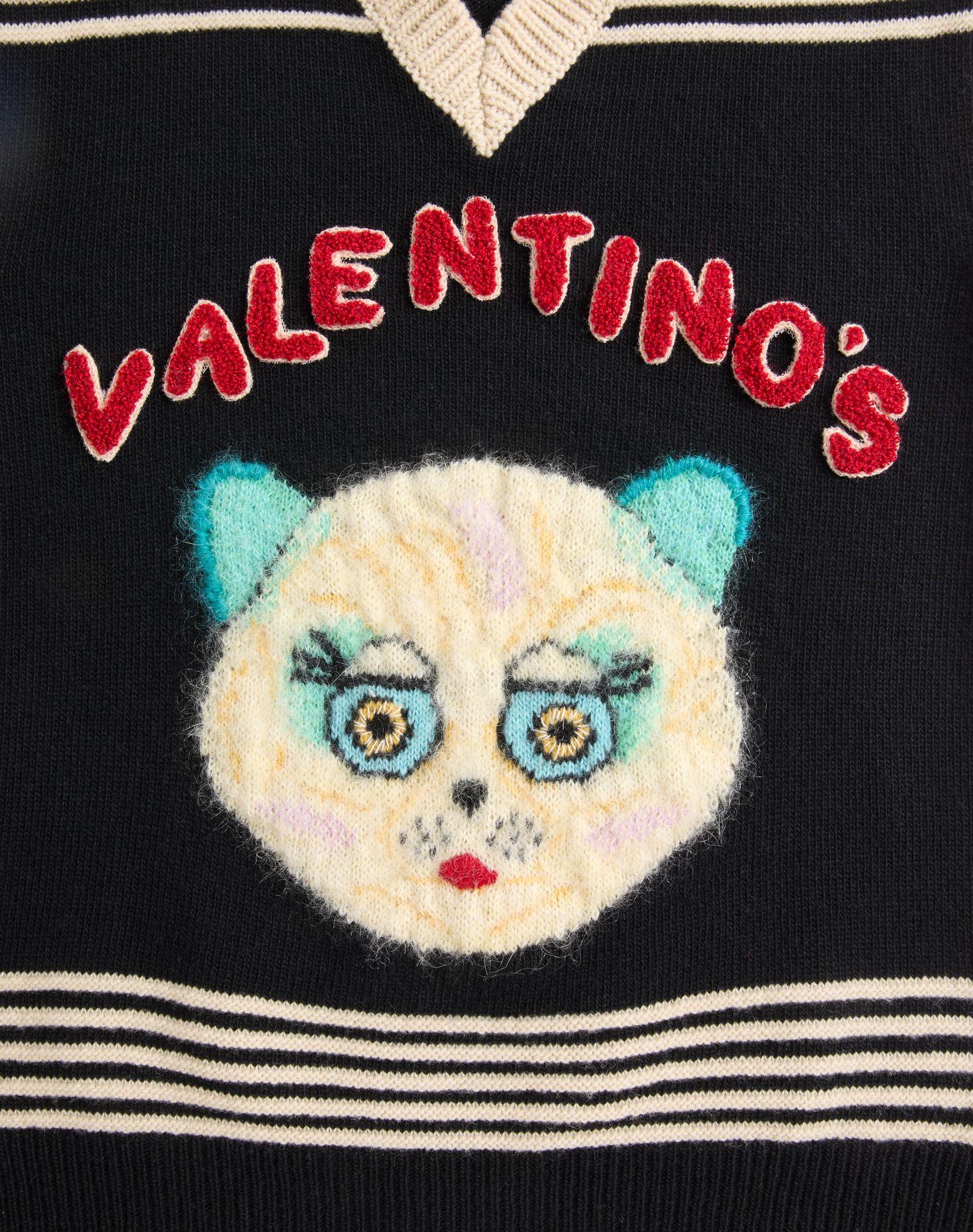 Le Chat De La Maison Embroidered Gilet Product Image