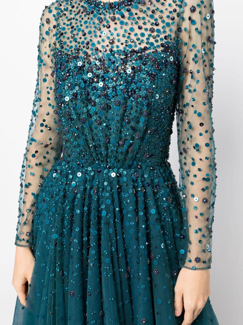 Constantine sequin-embellished gown  Product Image