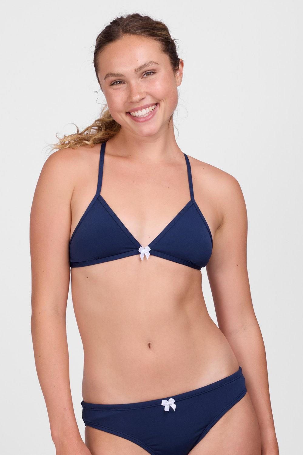 Triangle Bikini Top - Tangelo Female Product Image