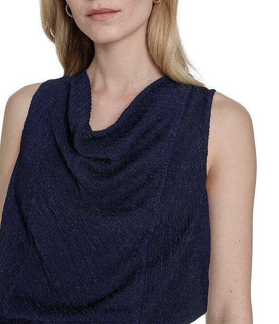 Vince Camuto Cowl Neck Sleeveless Jumpsuit Product Image