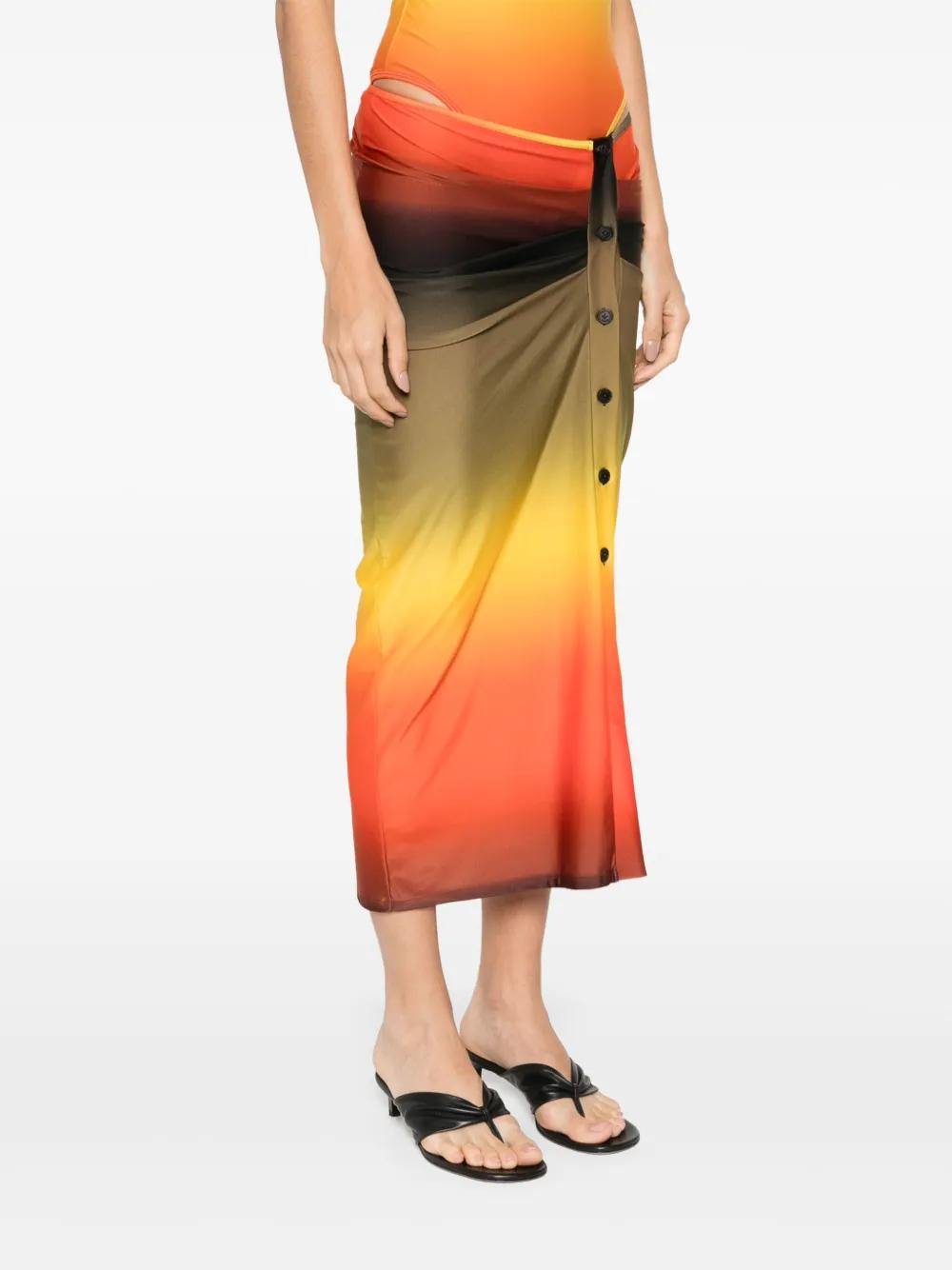 gradient-effect skirt Product Image