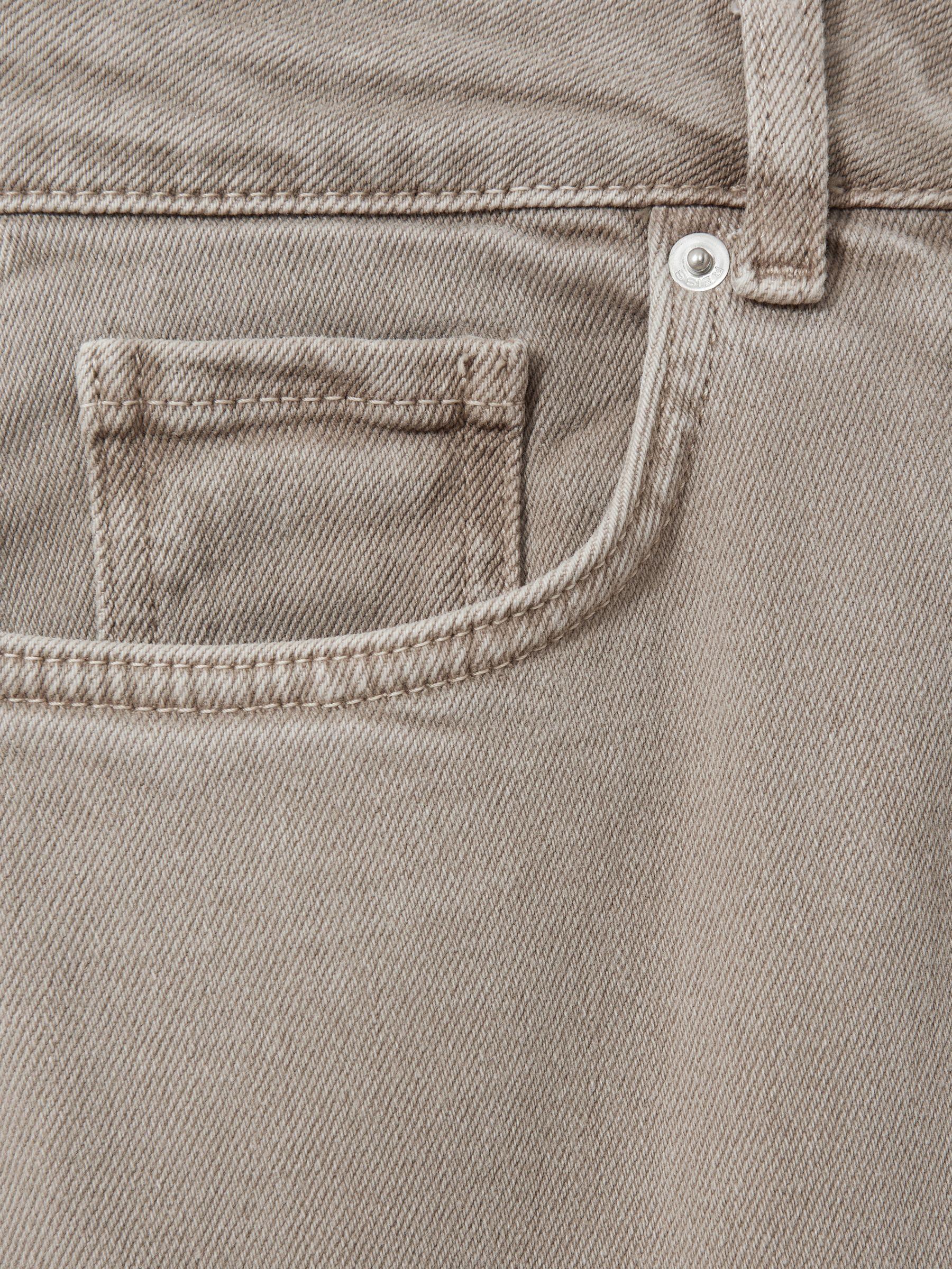 Jersey Wrap-Tie Midi Dress in Green Product Image