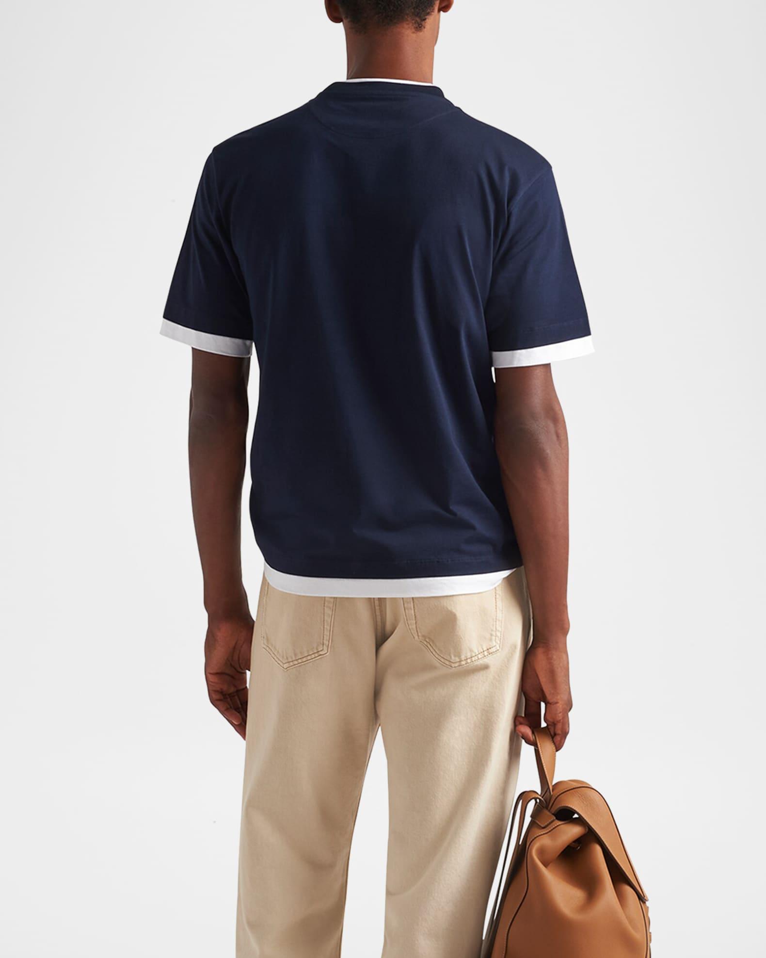 Men's Double-Layer T-Shirt Product Image