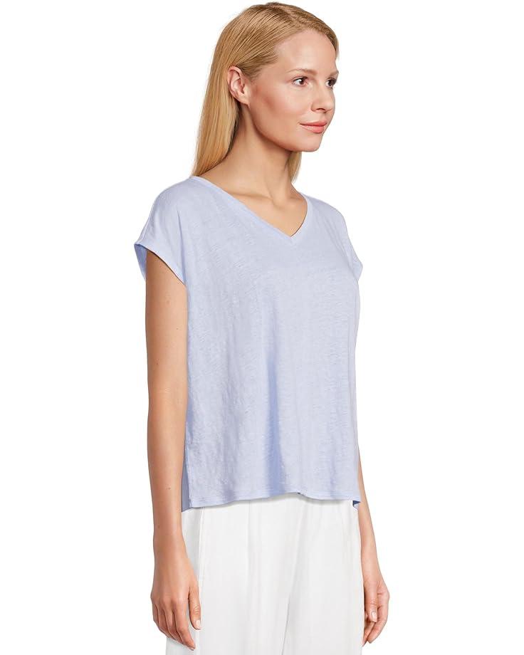 Women's Eileen Fisher V-Neck Square Tee Product Image