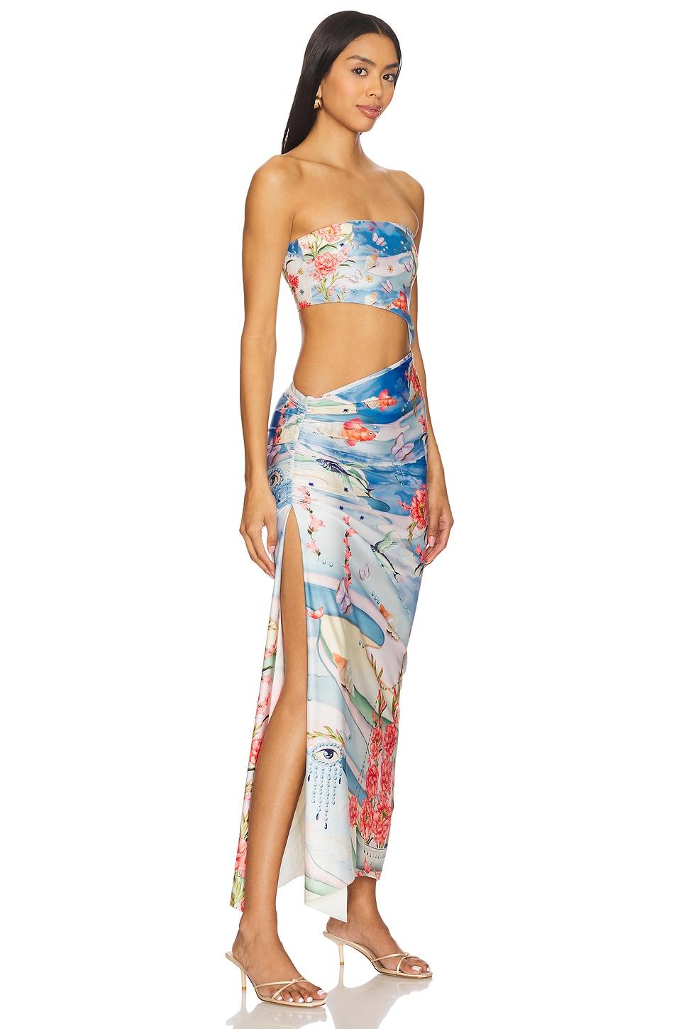 Gwen Nacar Dress Agua Bendita Product Image
