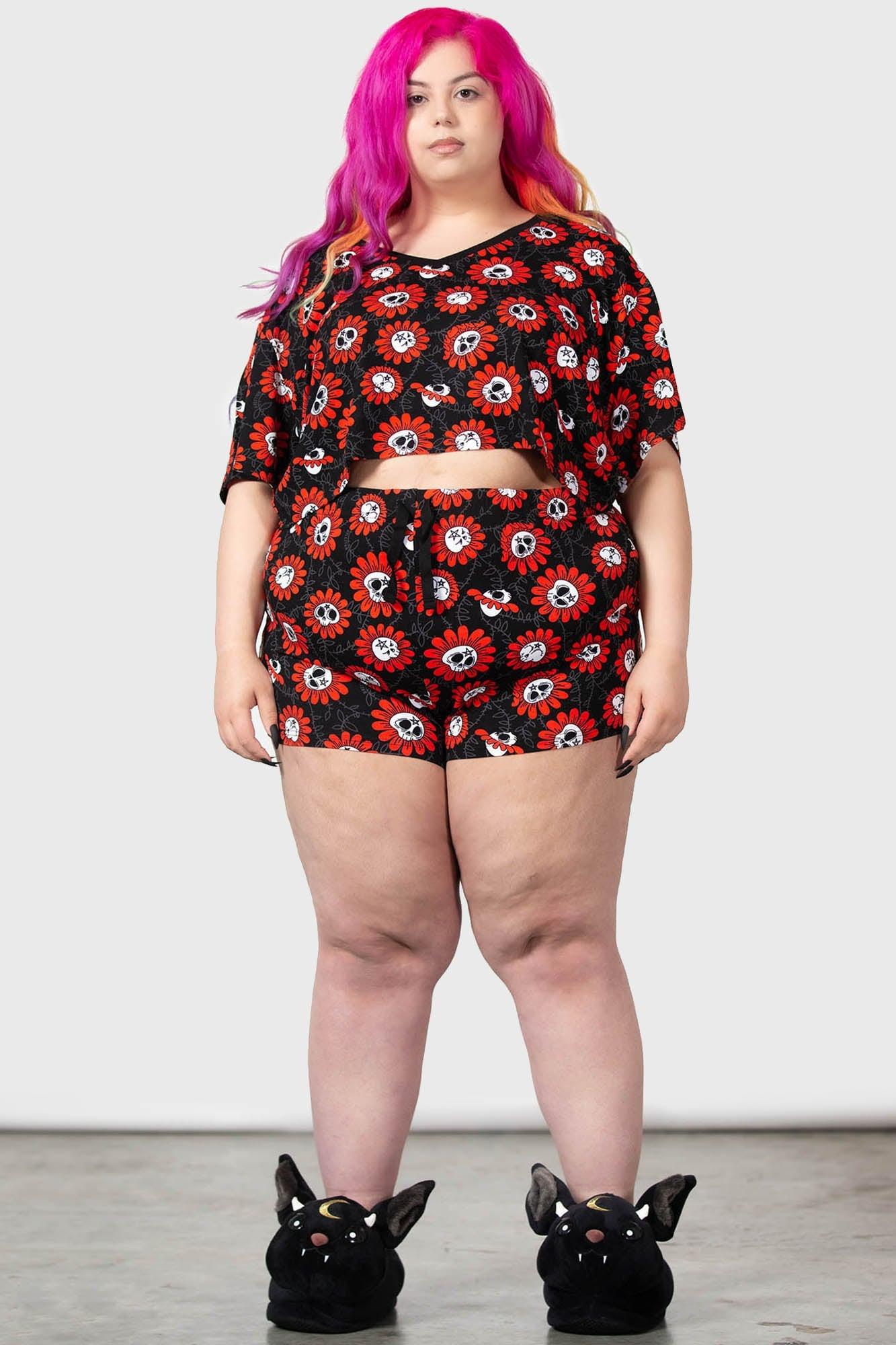 Gloomy Garden V-Neck Top Product Image