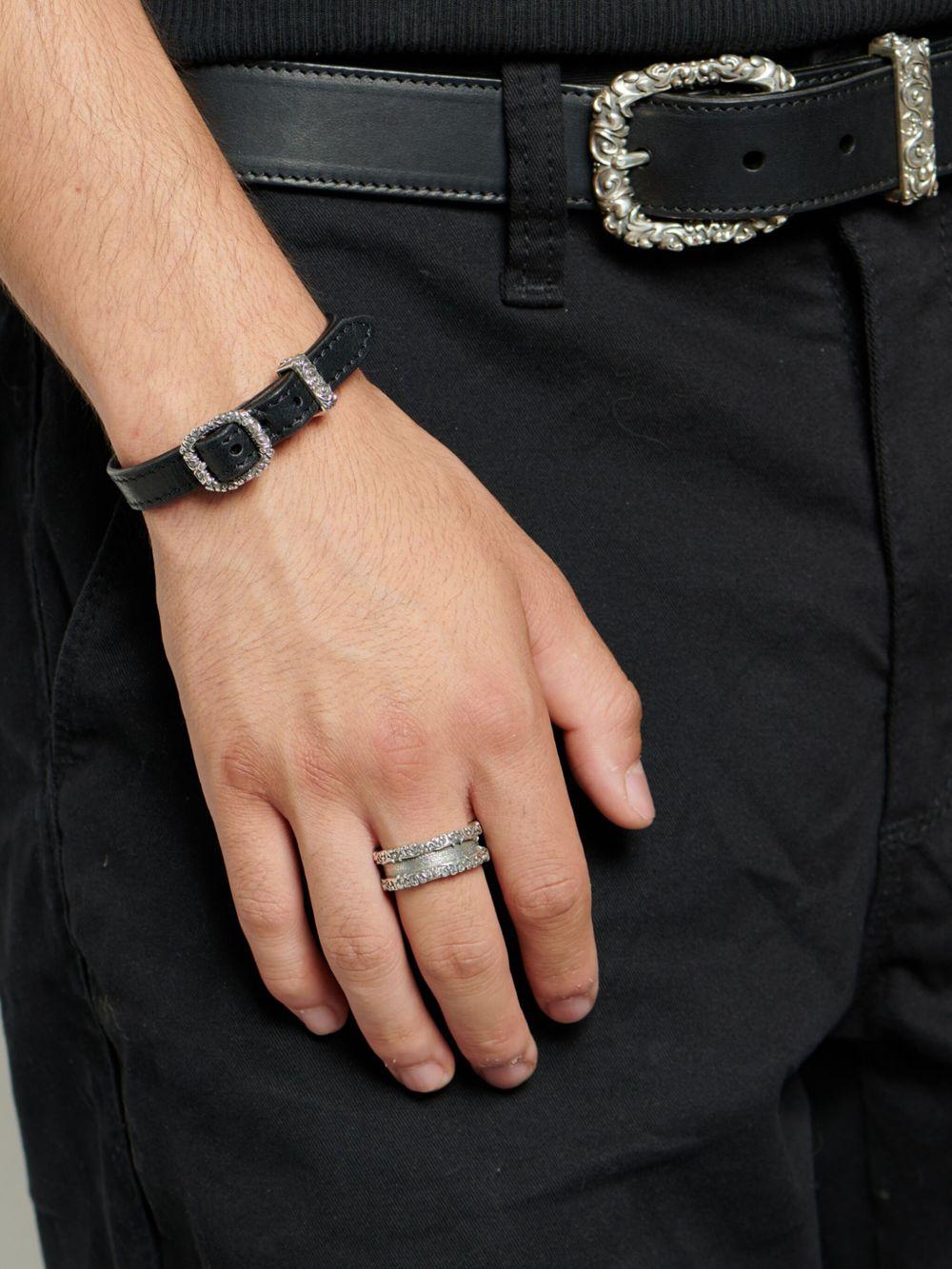 Arabesque double band ring Product Image