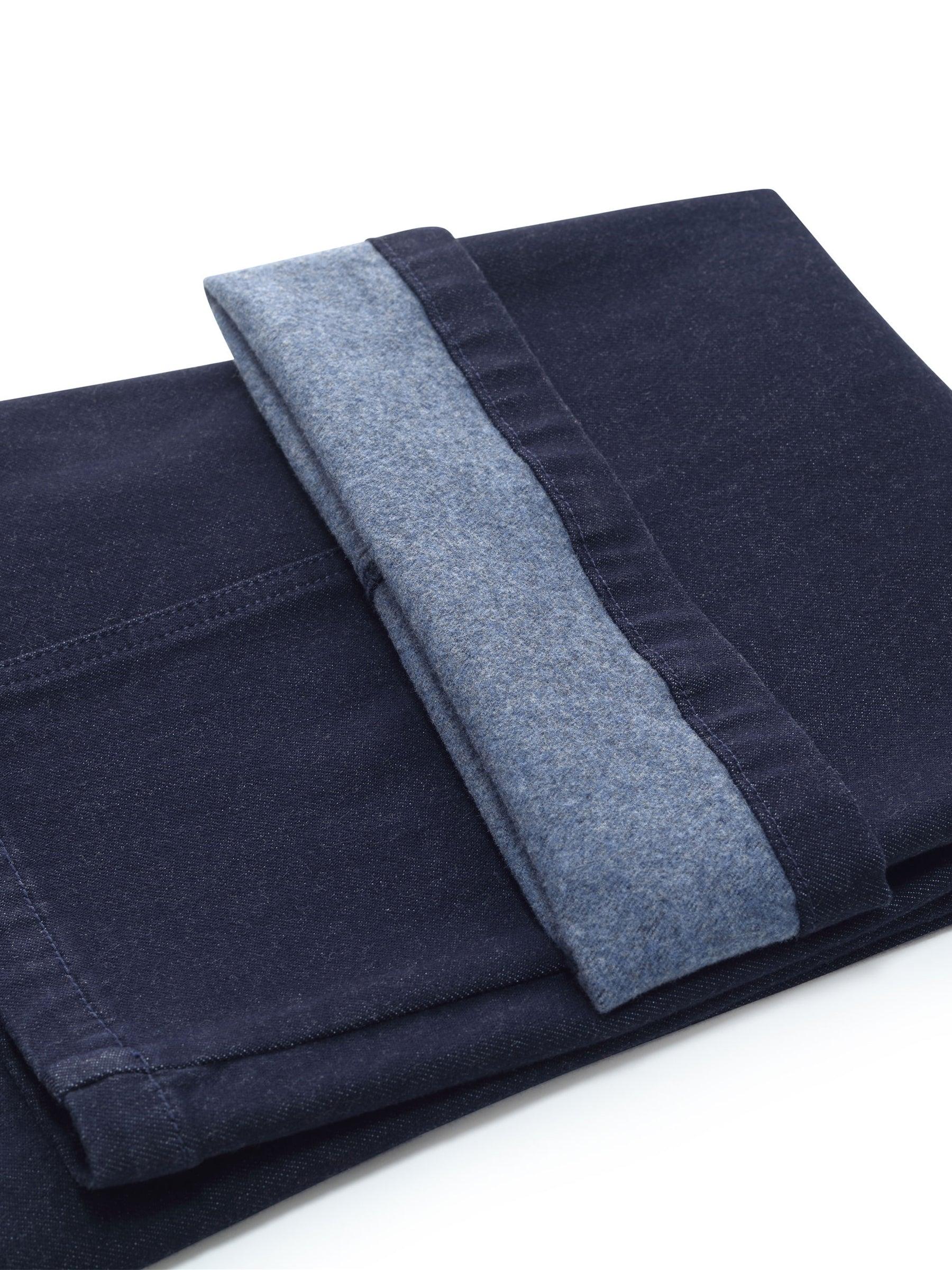 Denim Micro-Flared Women Jeans Product Image